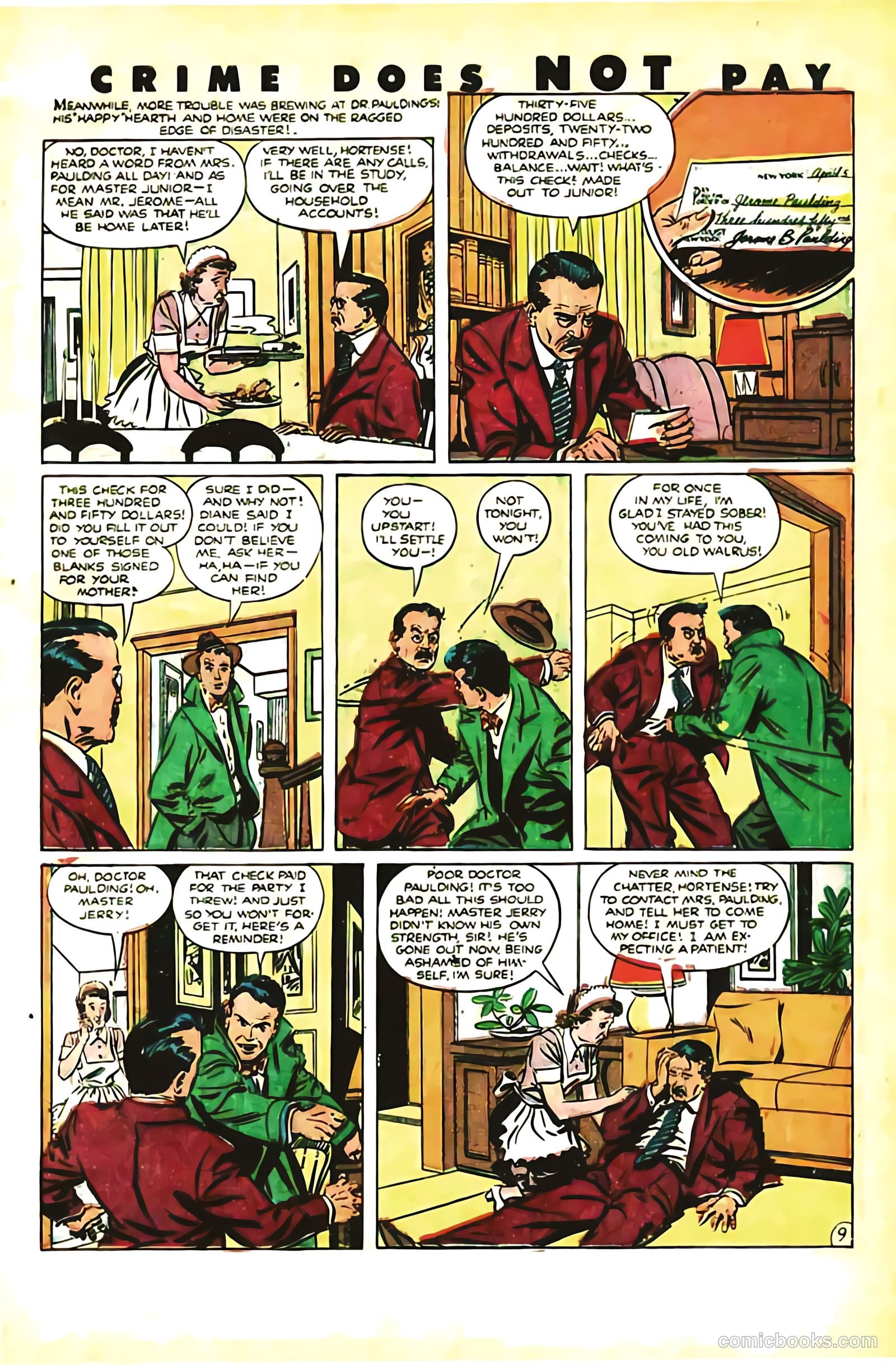 Crime Does Not Pay #100 (1951) — page 11 of 52