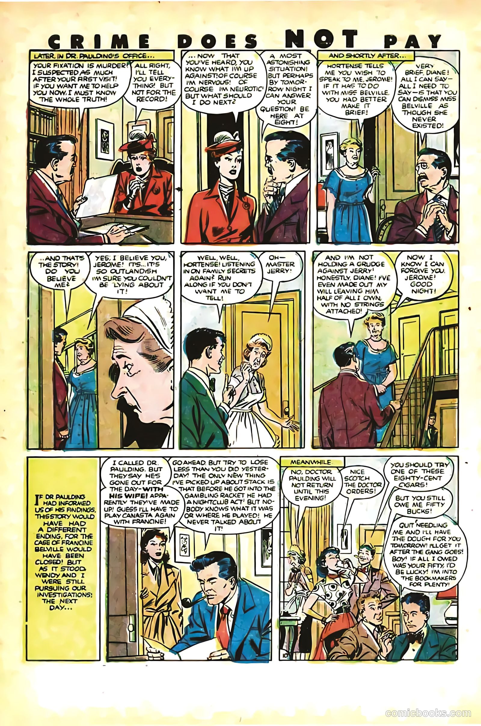 Crime Does Not Pay #100 (1951) — page 12 of 52