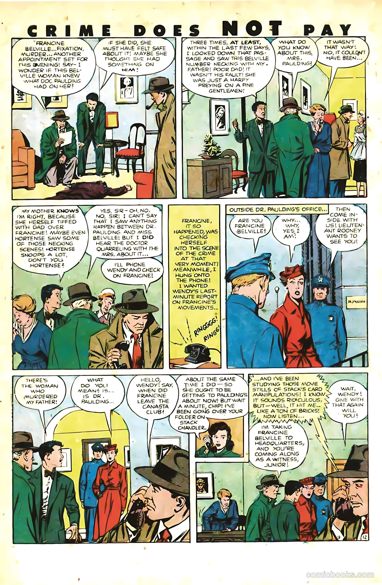 Crime Does Not Pay #100 (1951) — page 14 of 52