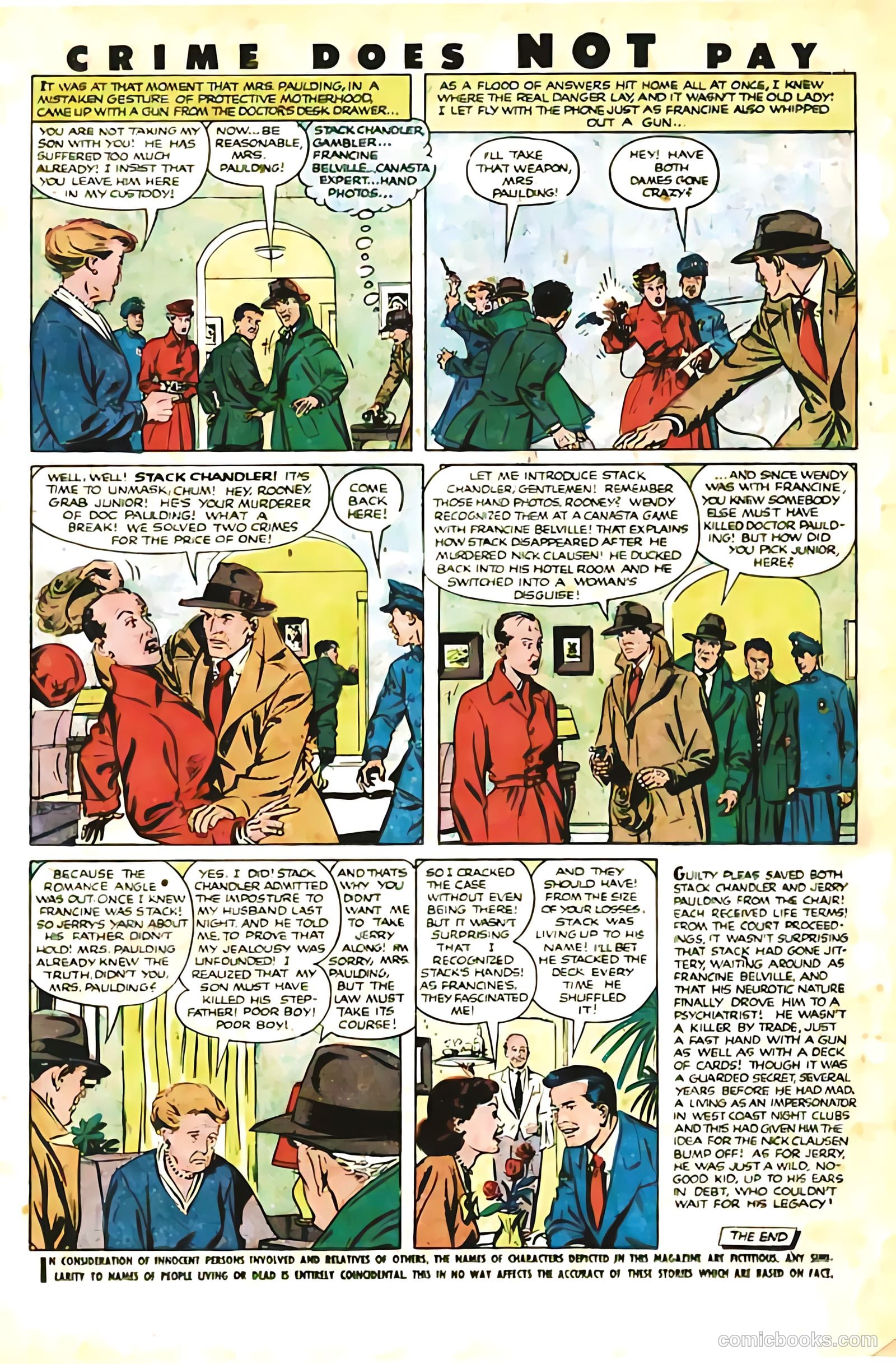 Crime Does Not Pay #100 (1951) — page 15 of 52