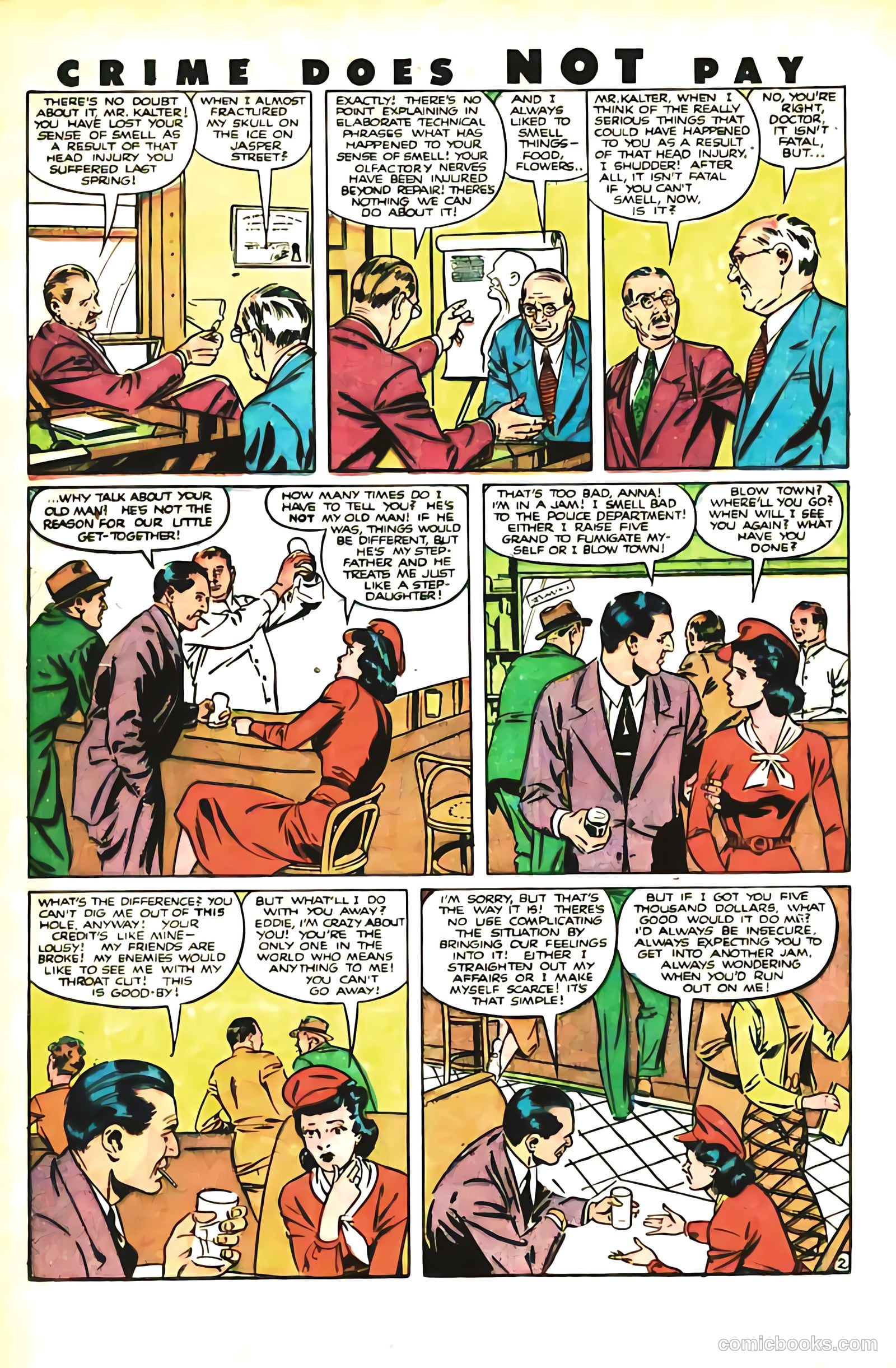 Crime Does Not Pay #100 (1951) — page 20 of 52