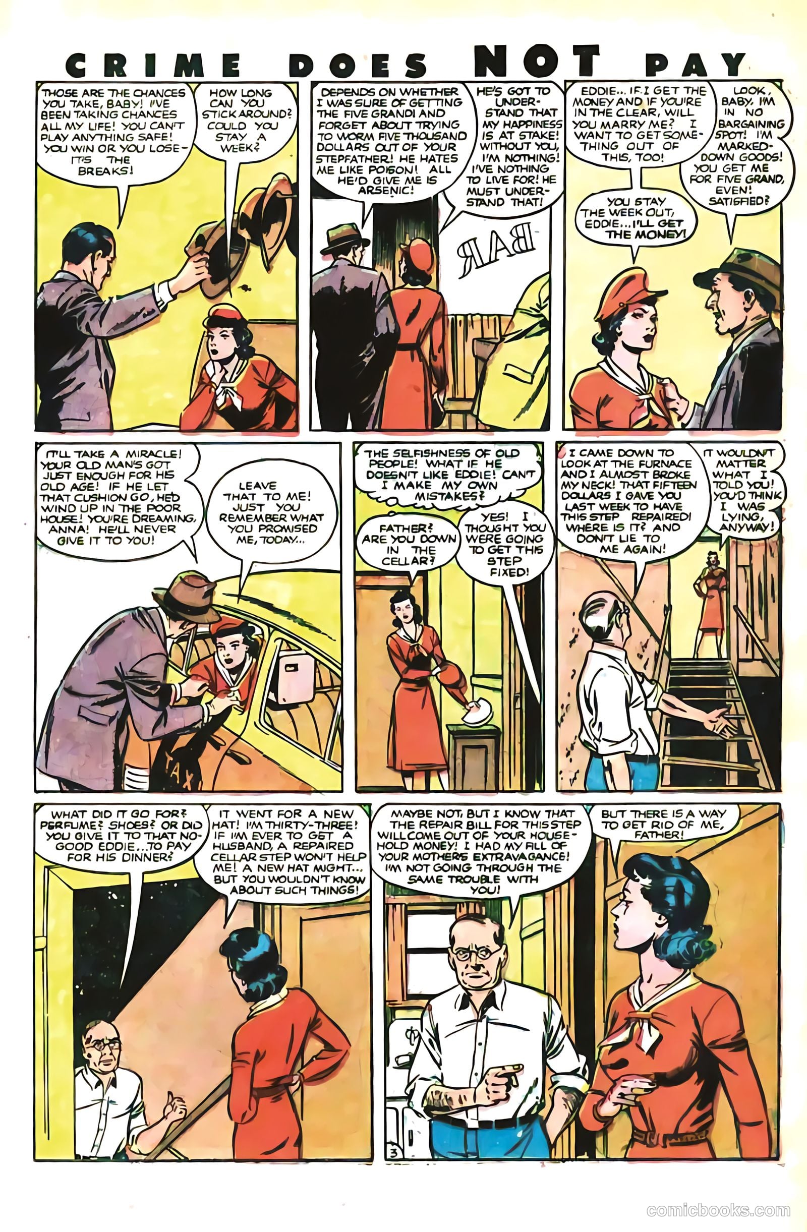 Crime Does Not Pay #100 (1951) — page 21 of 52