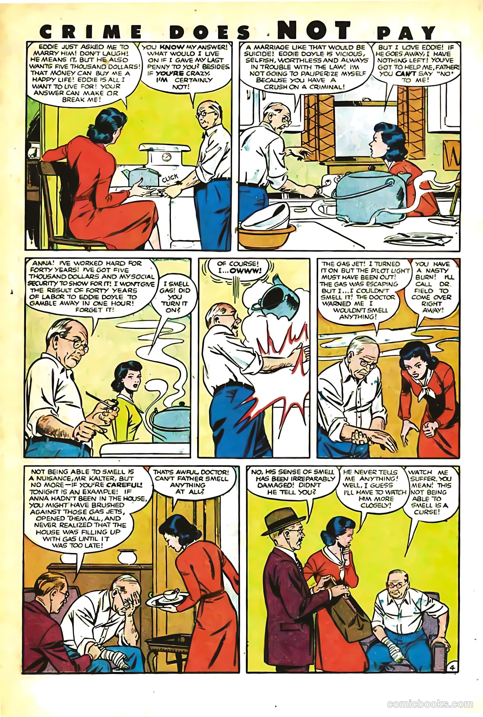 Crime Does Not Pay #100 (1951) — page 22 of 52