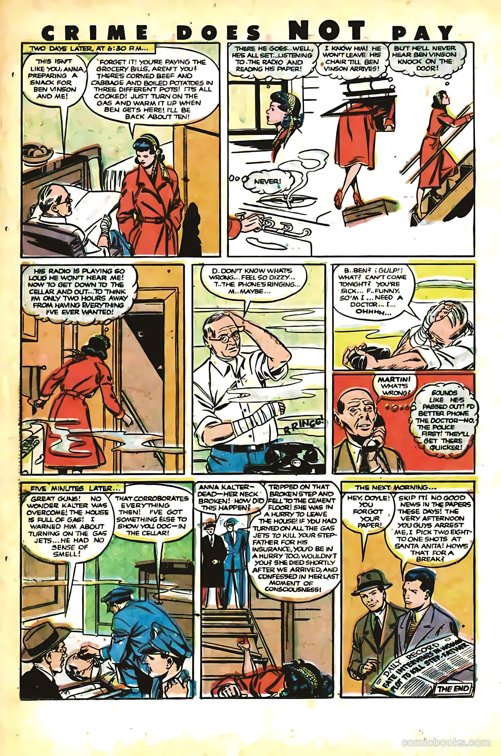 Crime Does Not Pay #100 (1951) — page 24 of 52