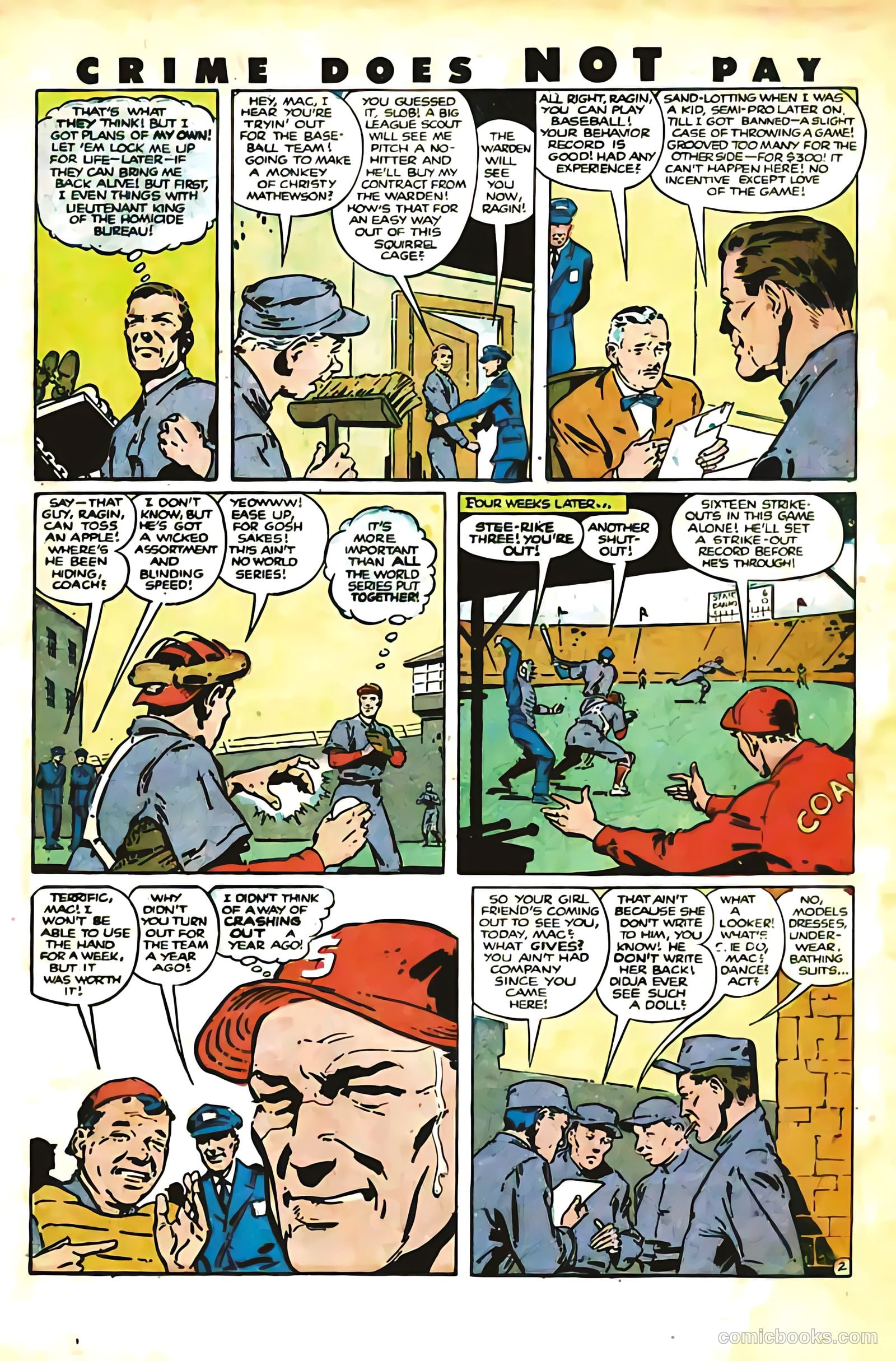 Crime Does Not Pay #100 (1951) — page 31 of 52