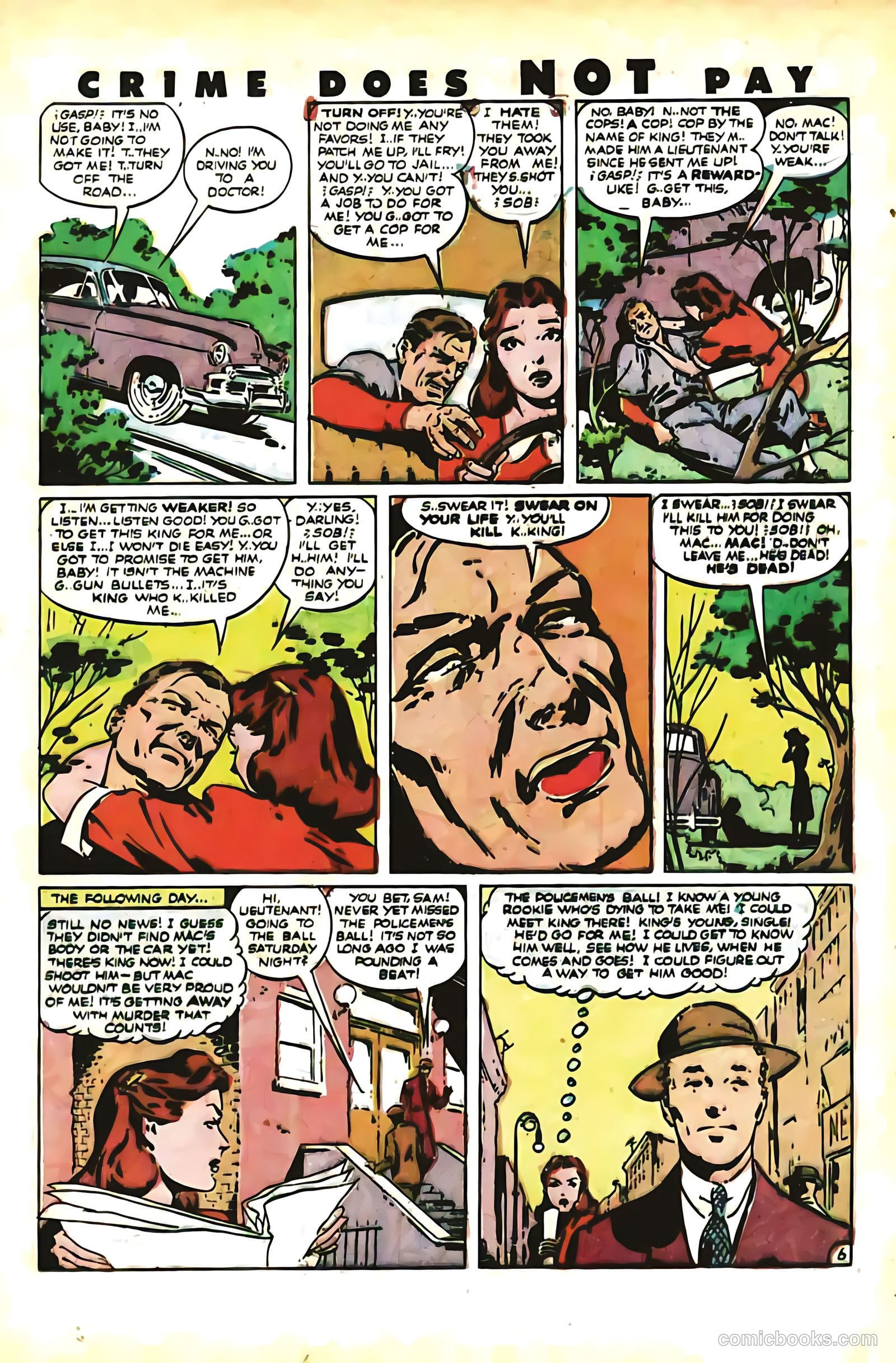 Crime Does Not Pay #100 (1951) — page 35 of 52