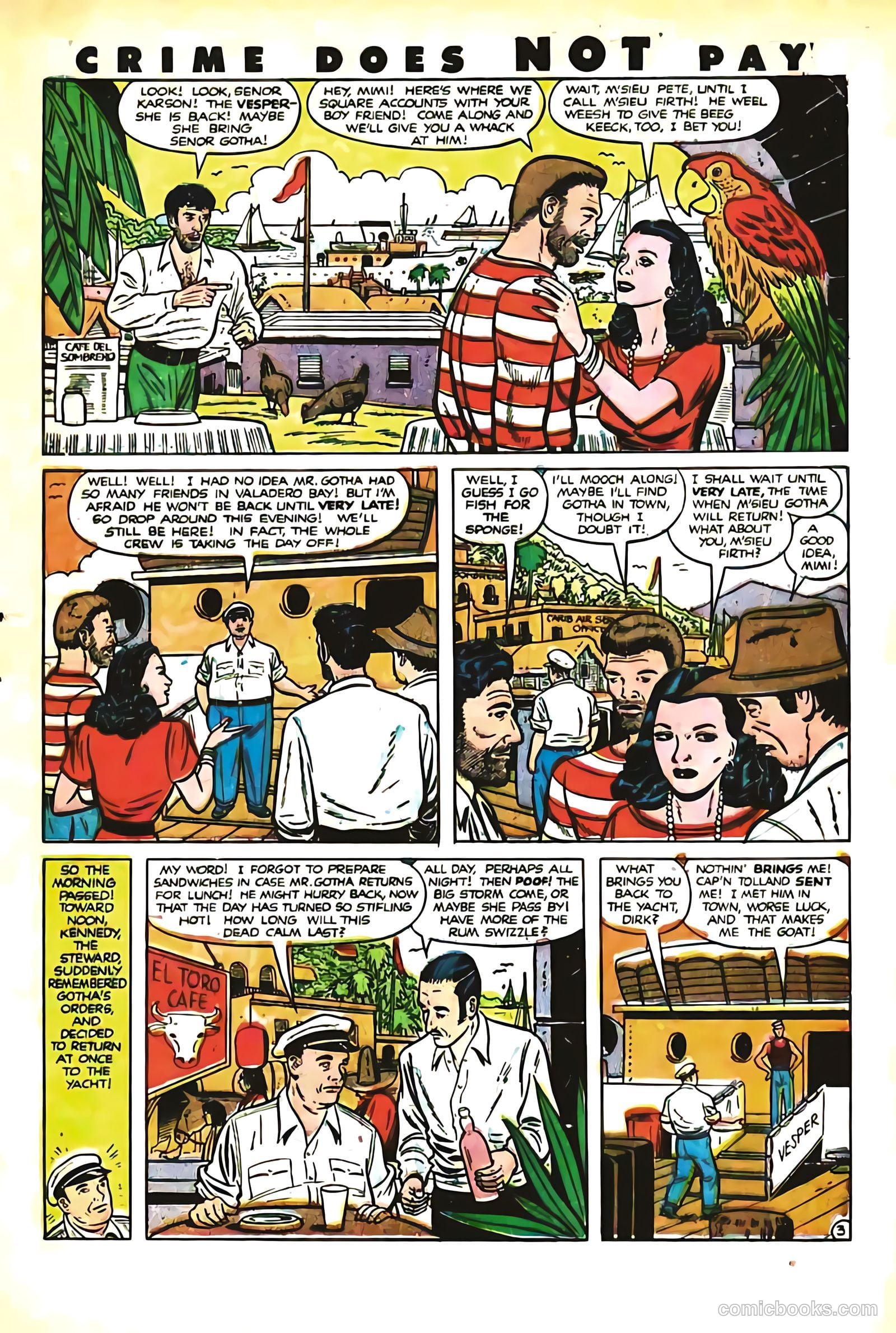 Crime Does Not Pay #100 (1951) — page 45 of 52