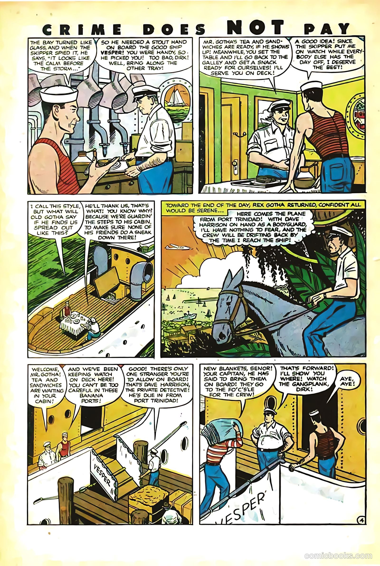Crime Does Not Pay #100 (1951) — page 46 of 52