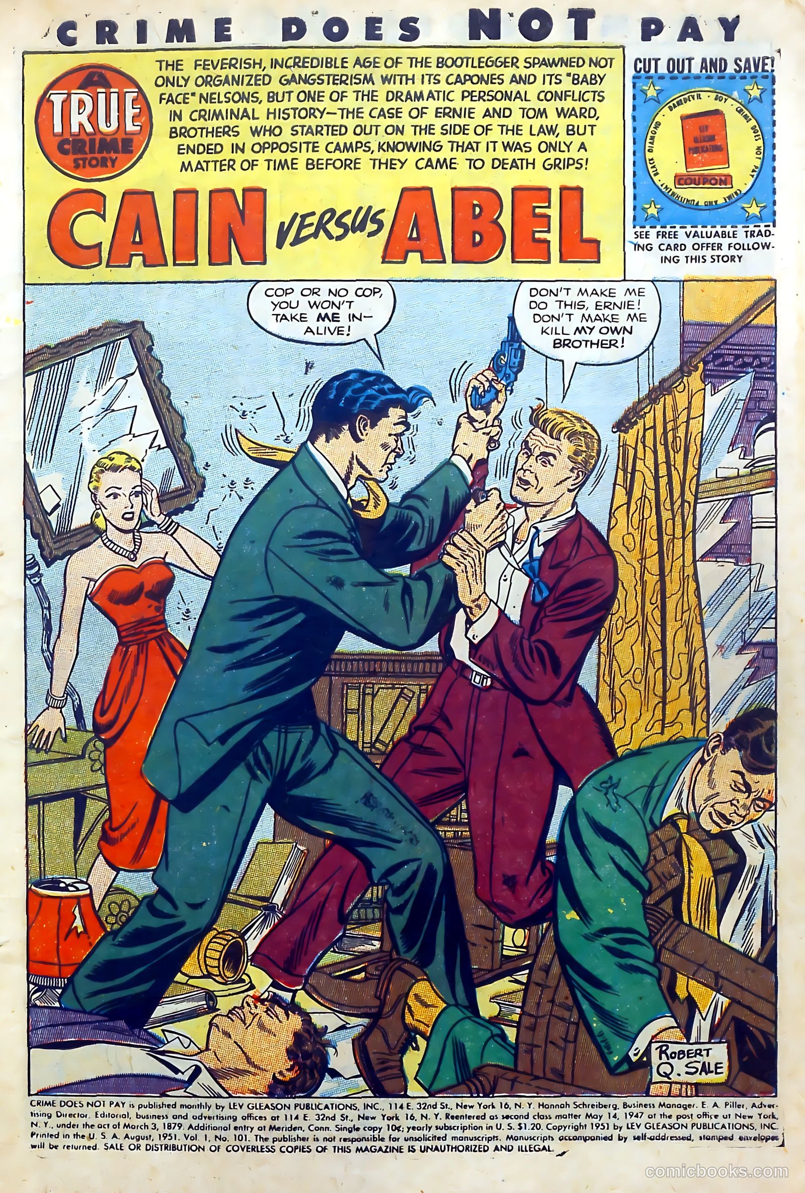 Crime Does Not Pay #101 (1951) — page 3 of 53