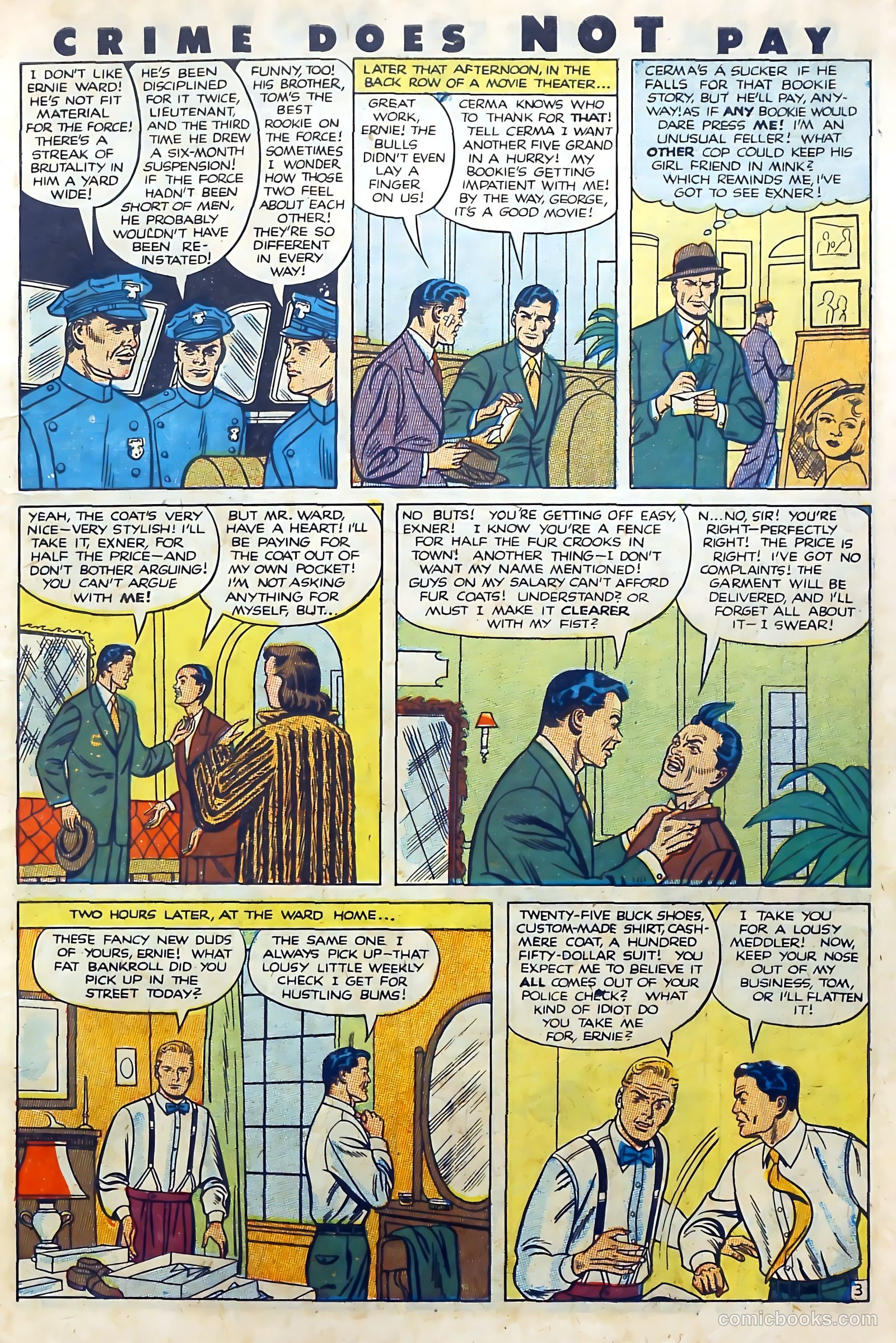 Crime Does Not Pay #101 (1951) — page 5 of 53