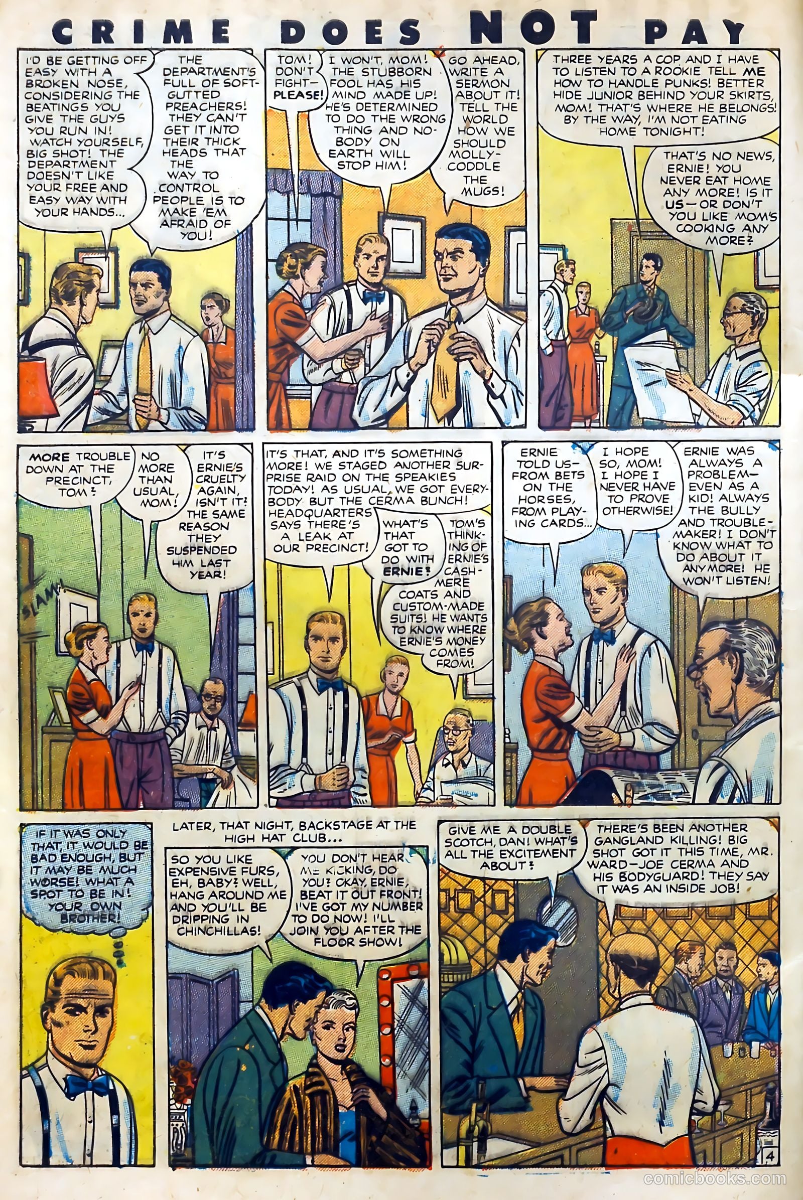 Crime Does Not Pay #101 (1951) — page 6 of 53