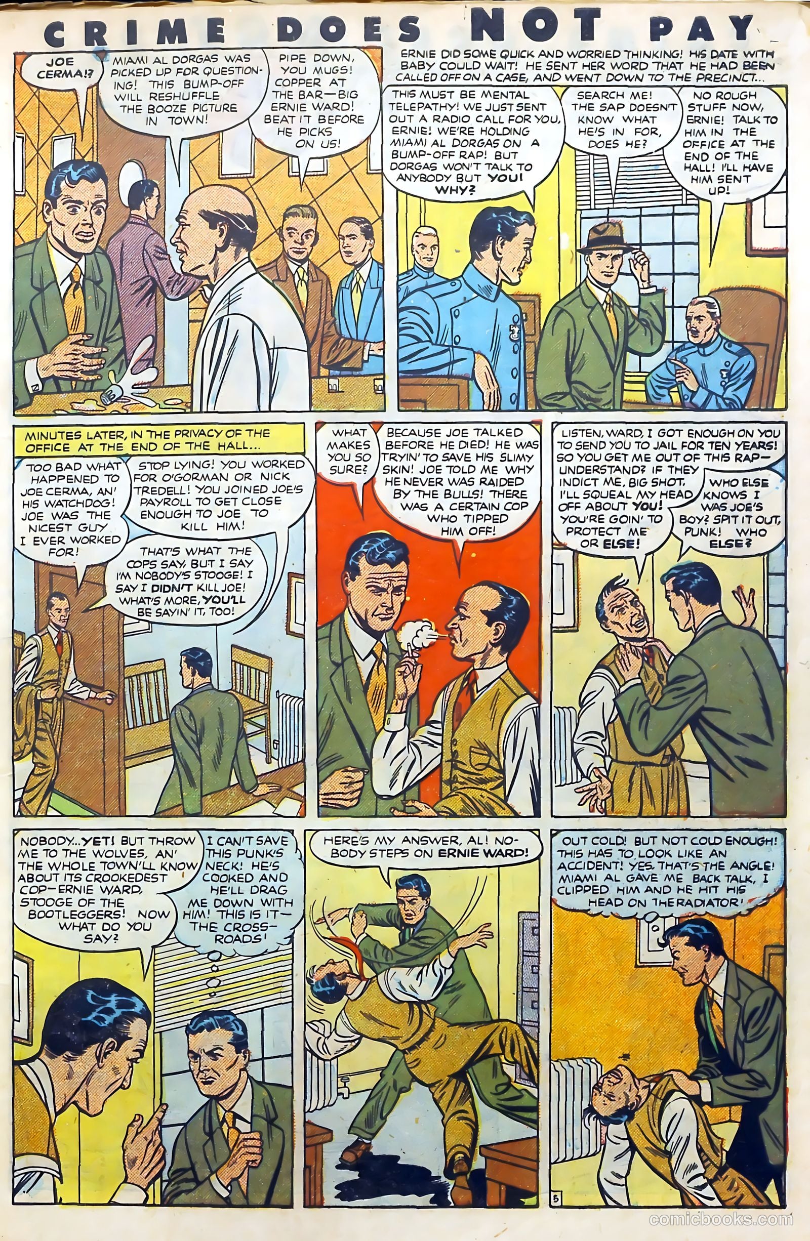 Crime Does Not Pay #101 (1951) — page 7 of 53