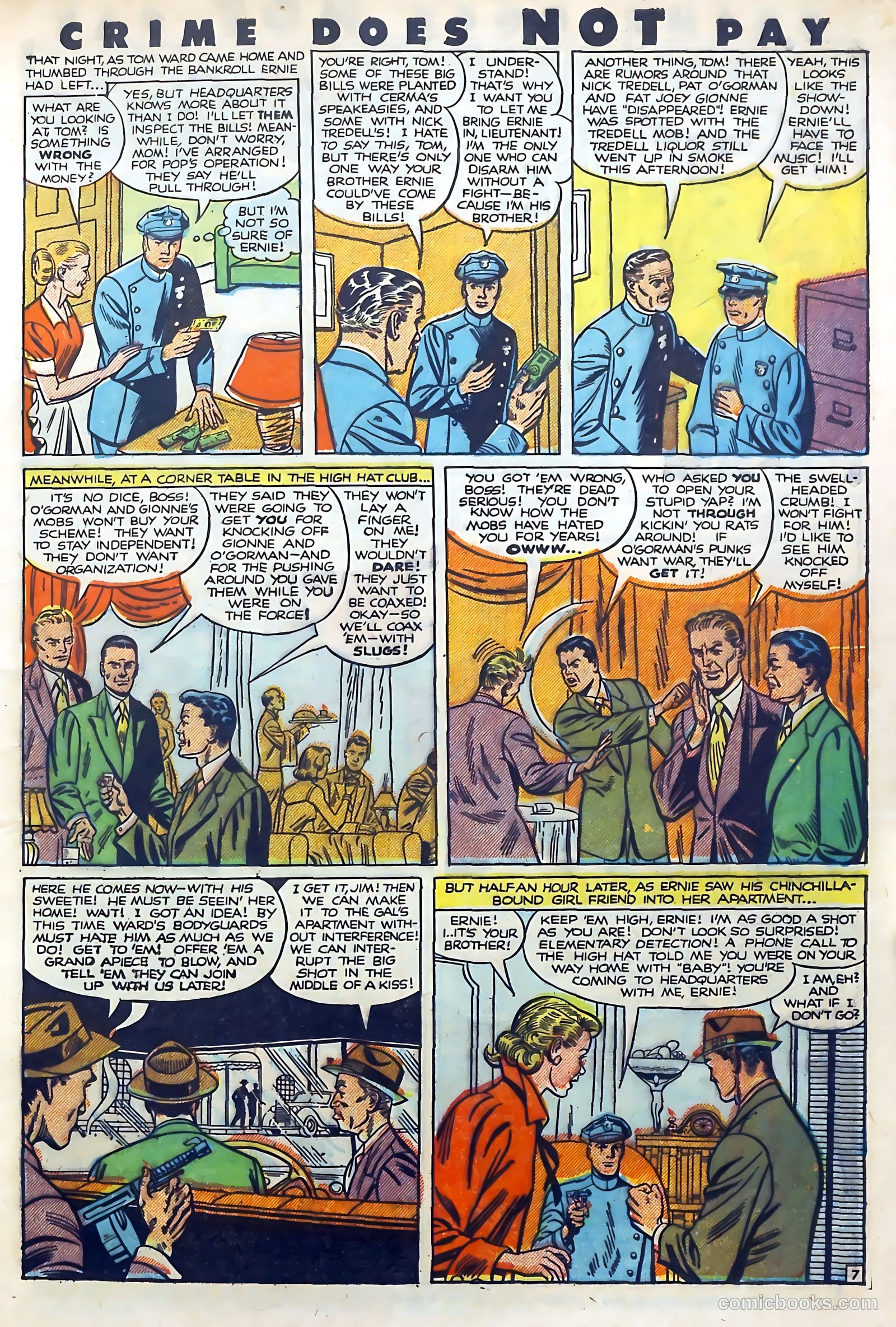 Crime Does Not Pay #101 (1951) — page 9 of 53