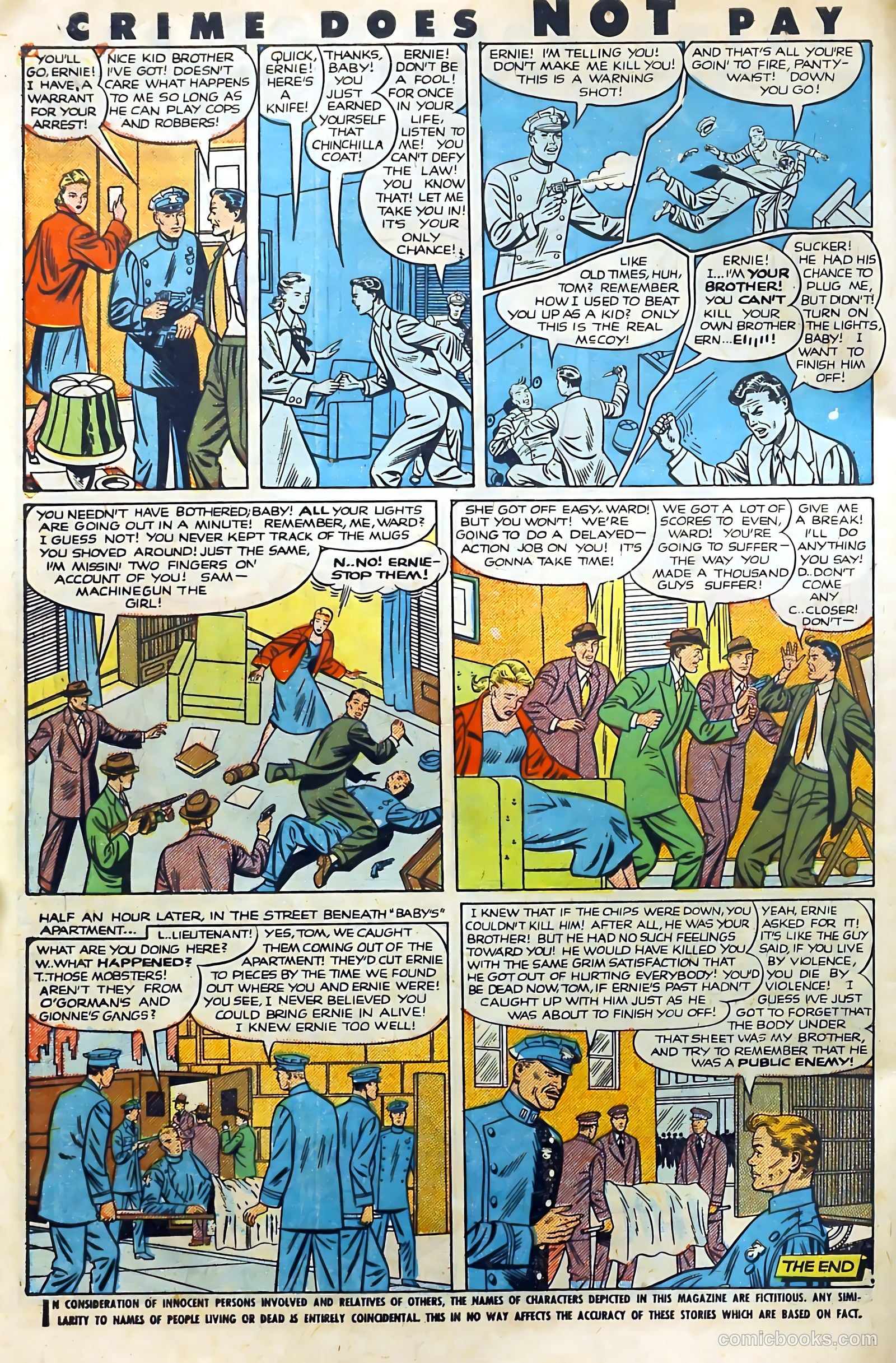 Crime Does Not Pay #101 (1951) — page 10 of 53