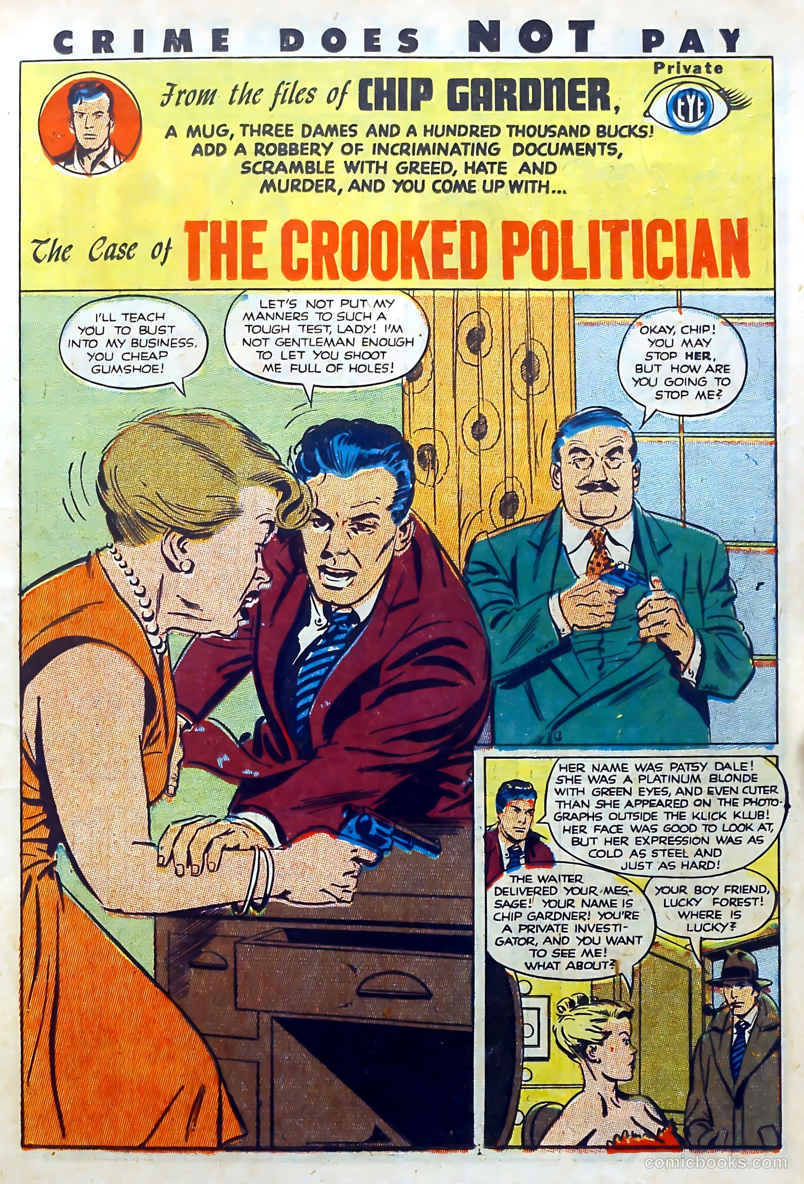 Crime Does Not Pay #101 (1951) — page 15 of 53