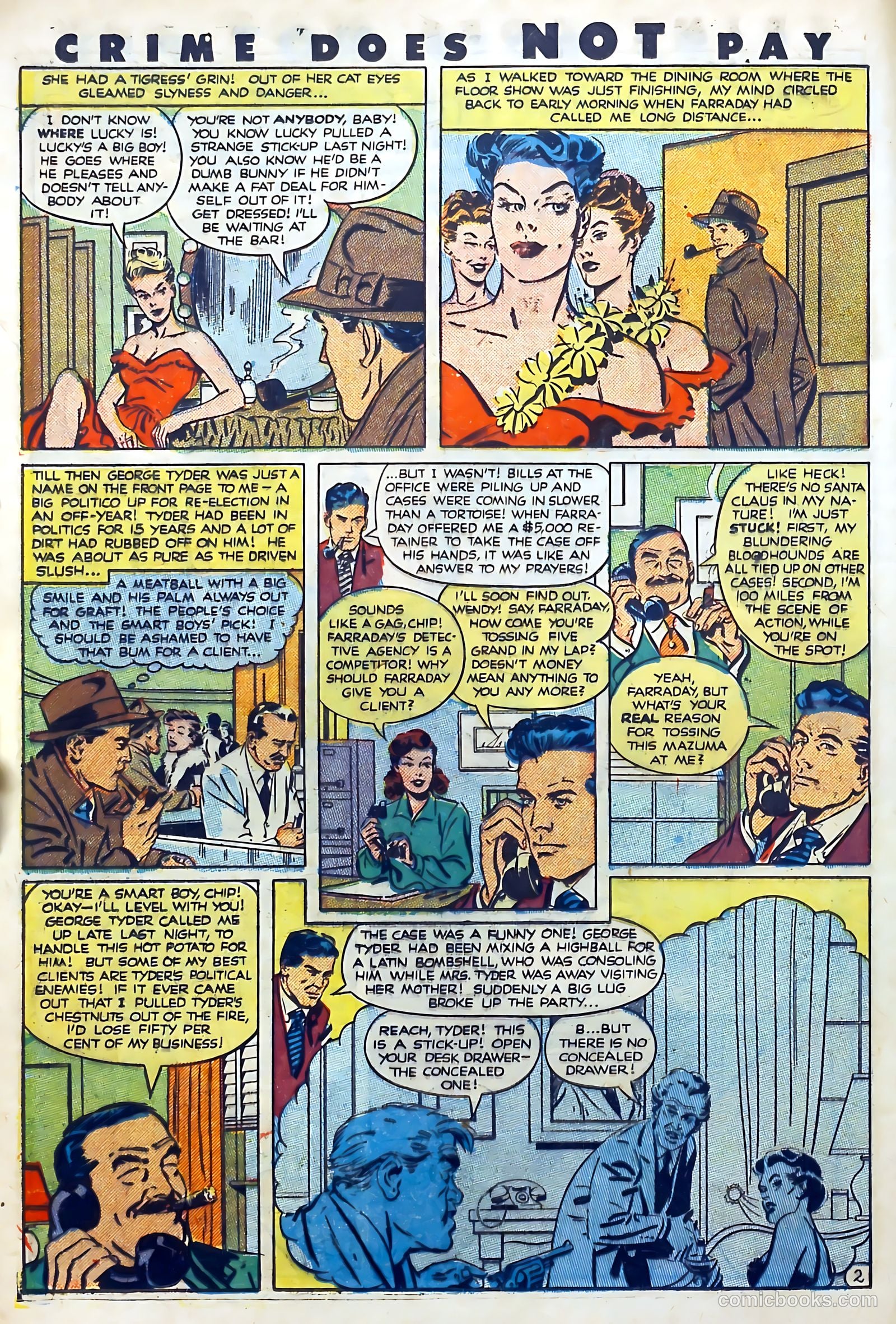 Crime Does Not Pay #101 (1951) — page 16 of 53