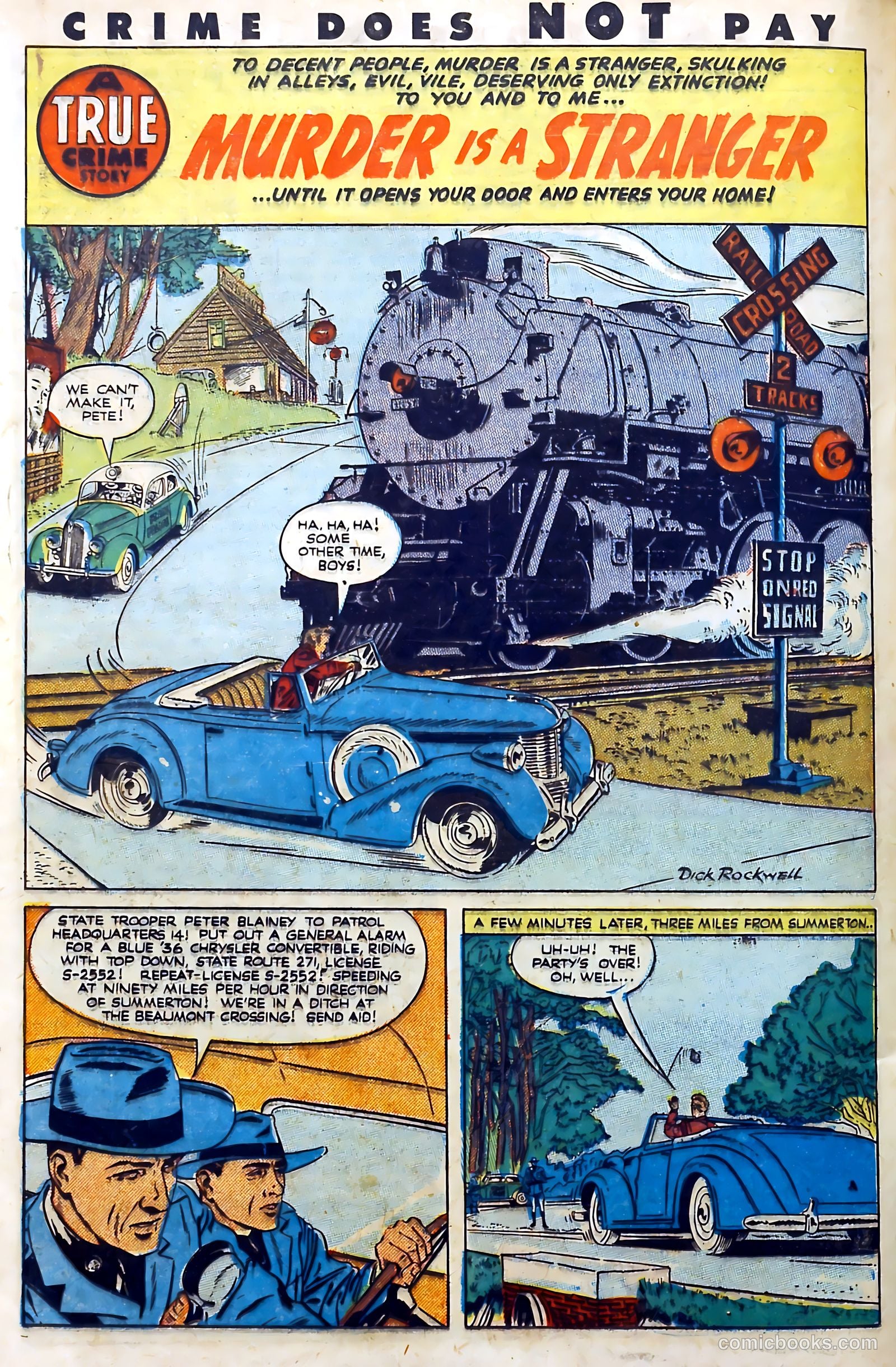 Crime Does Not Pay #101 (1951) — page 30 of 53