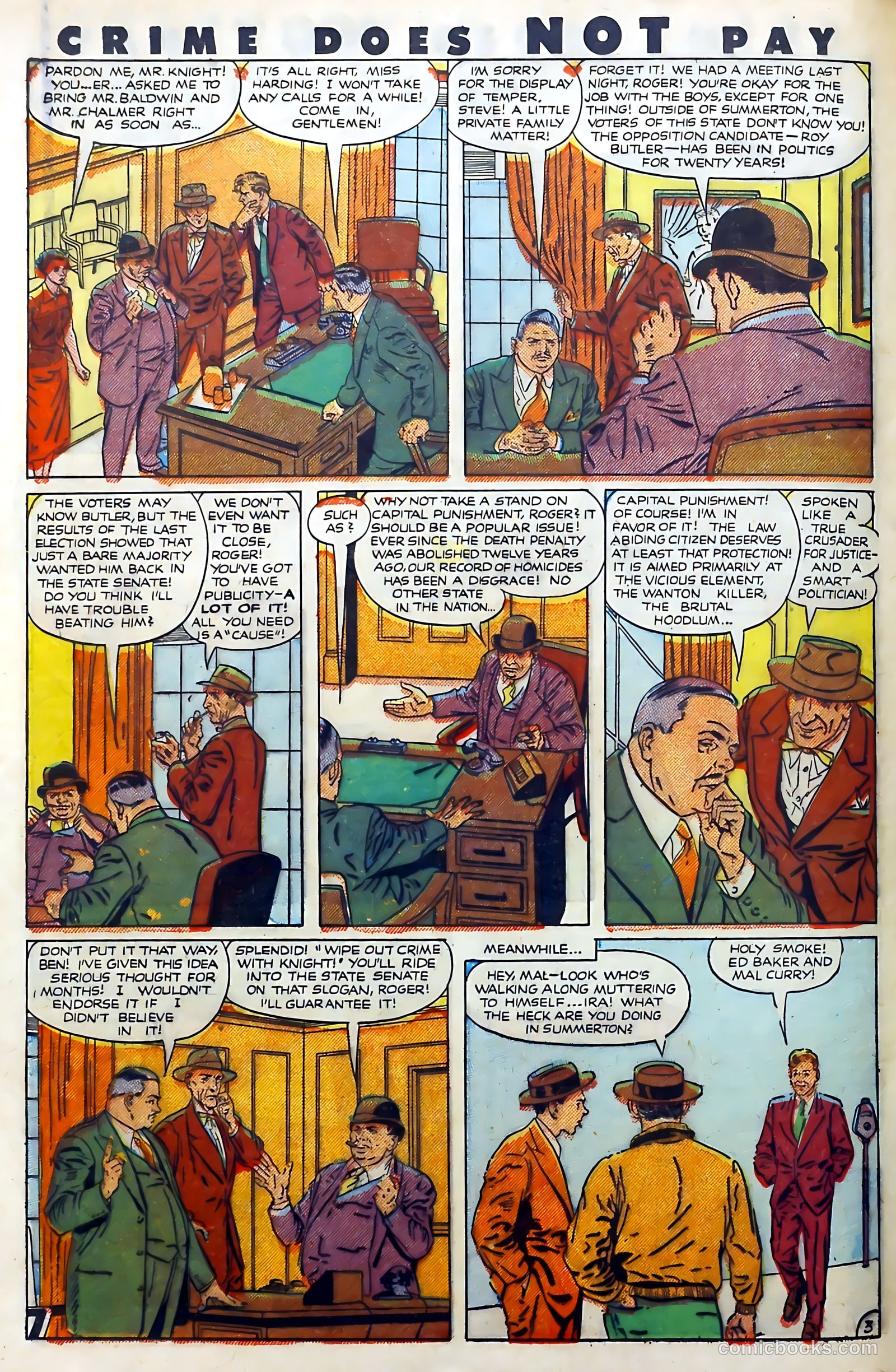 Crime Does Not Pay #101 (1951) — page 32 of 53