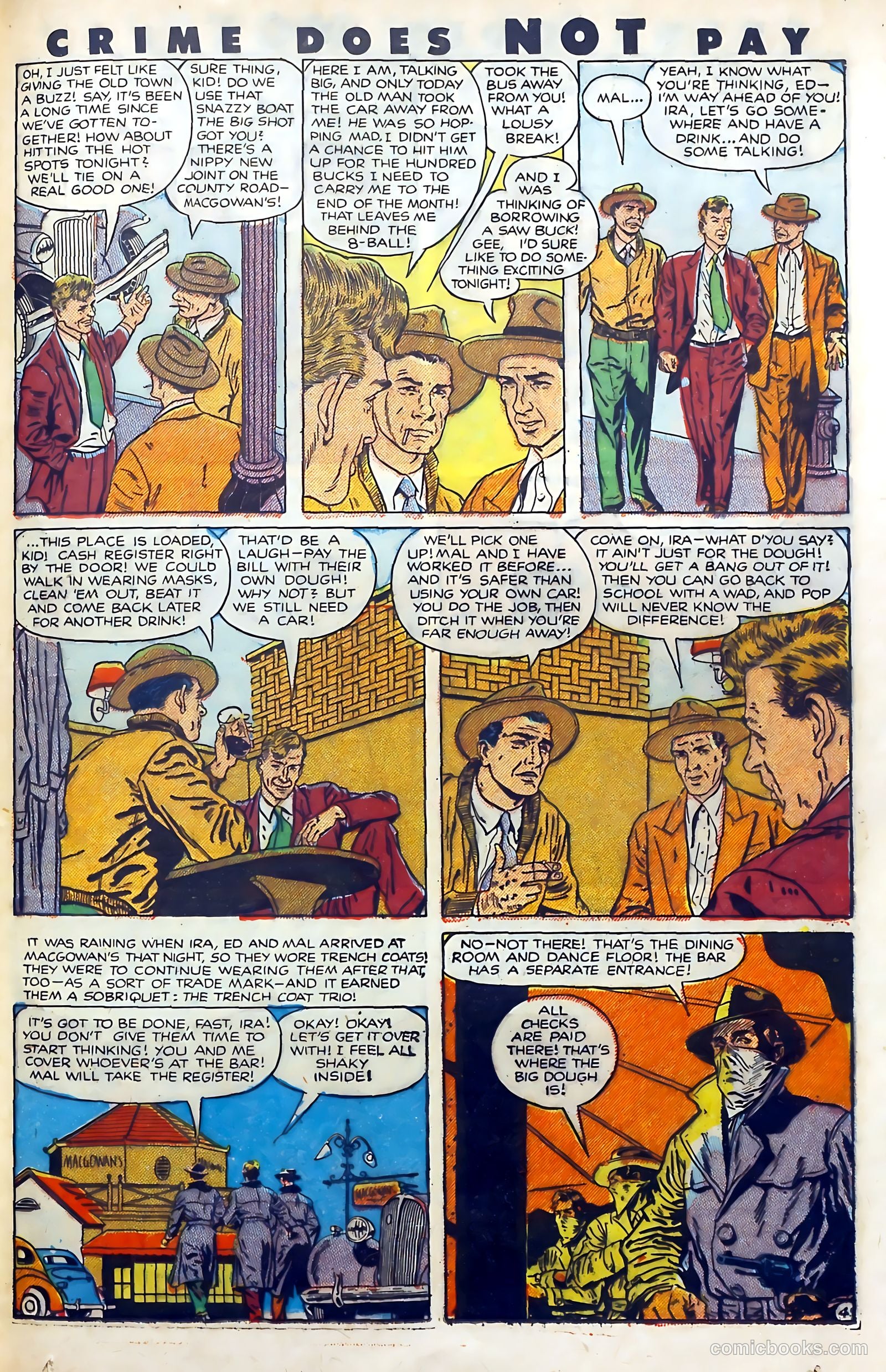 Crime Does Not Pay #101 (1951) — page 33 of 53