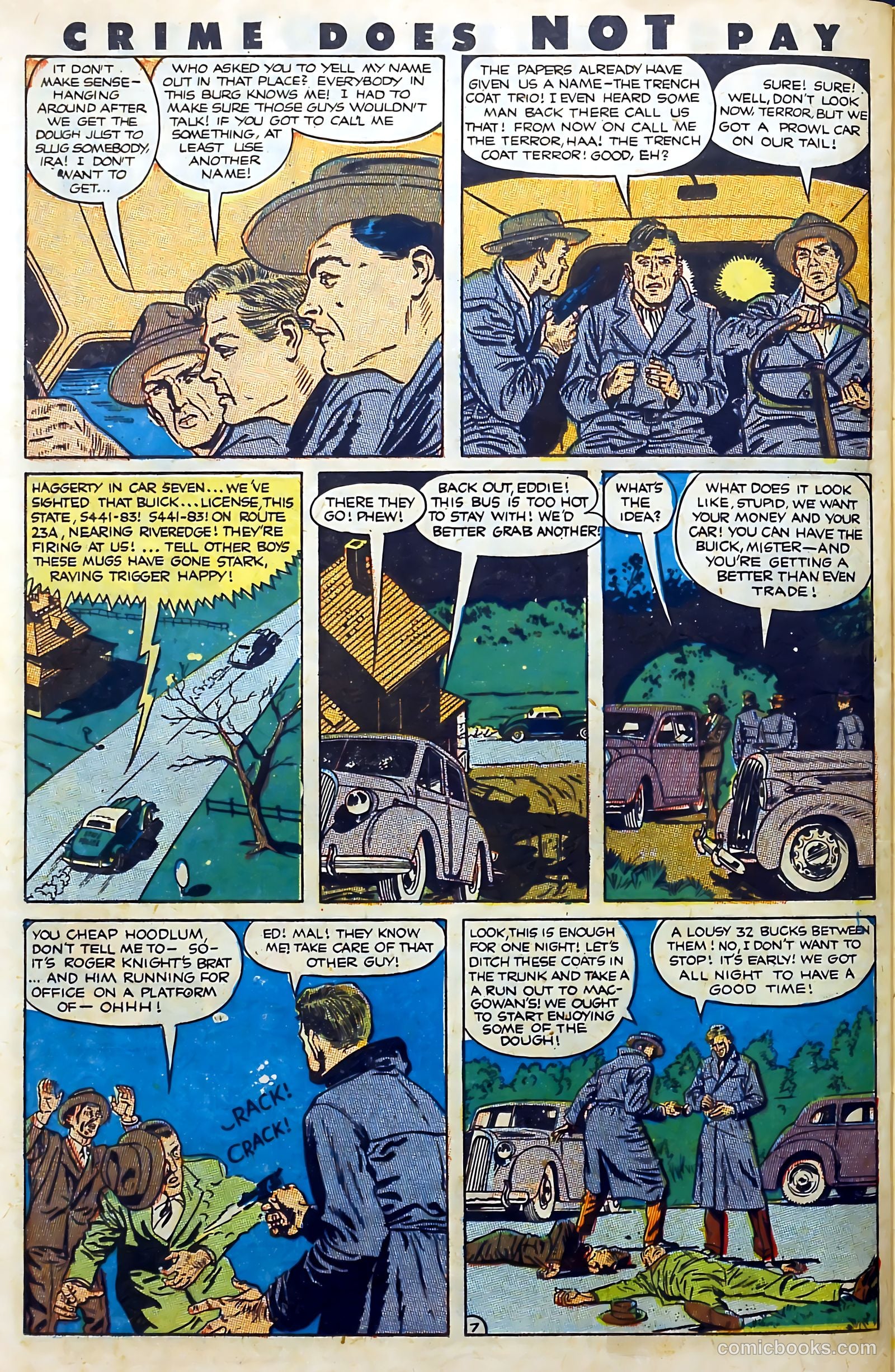 Crime Does Not Pay #101 (1951) — page 36 of 53