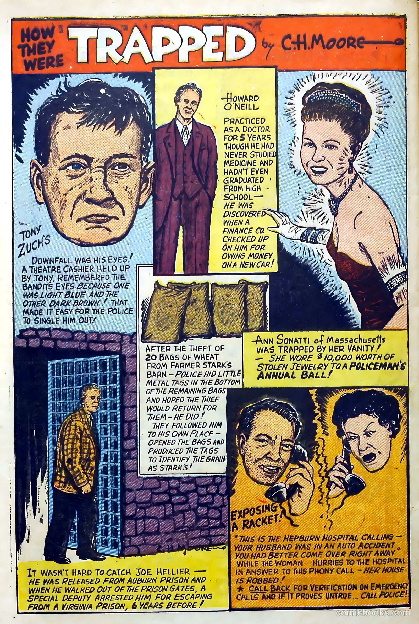 Crime Does Not Pay #101 (1951) — page 40 of 53