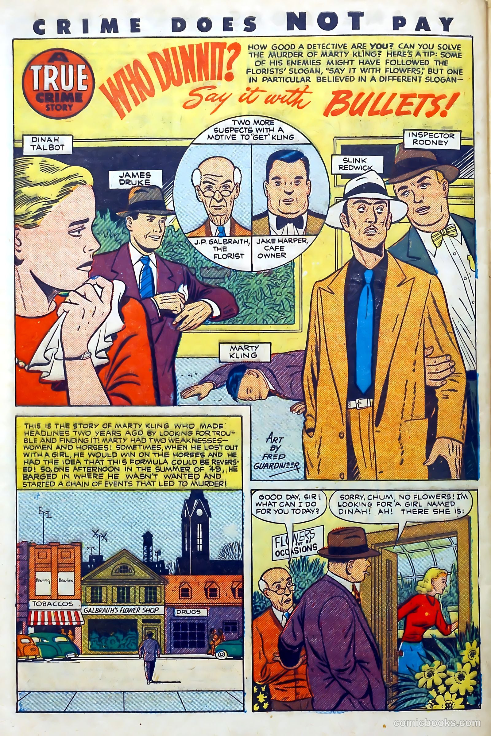 Crime Does Not Pay #101 (1951) — page 42 of 53