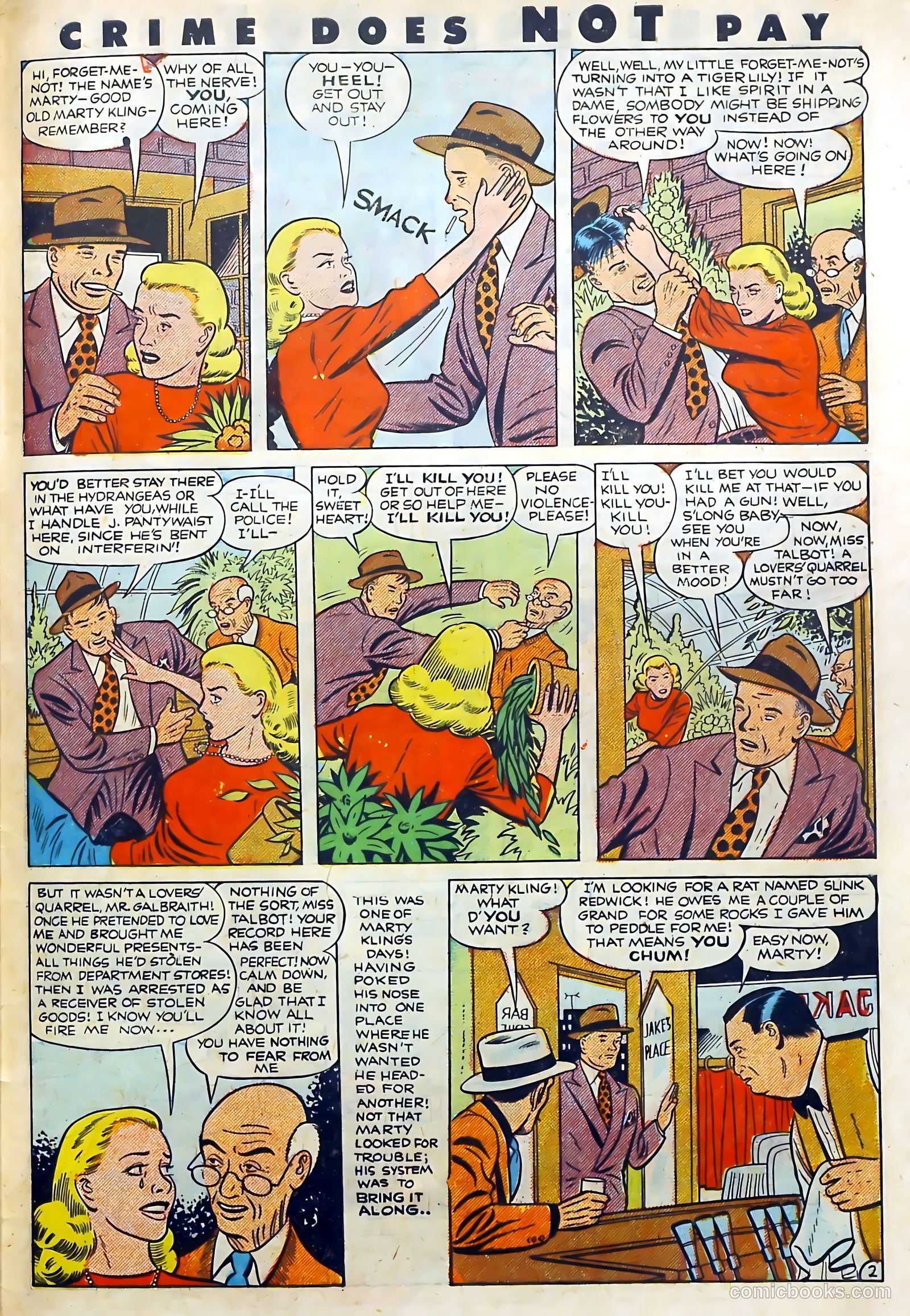 Crime Does Not Pay #101 (1951) — page 43 of 53
