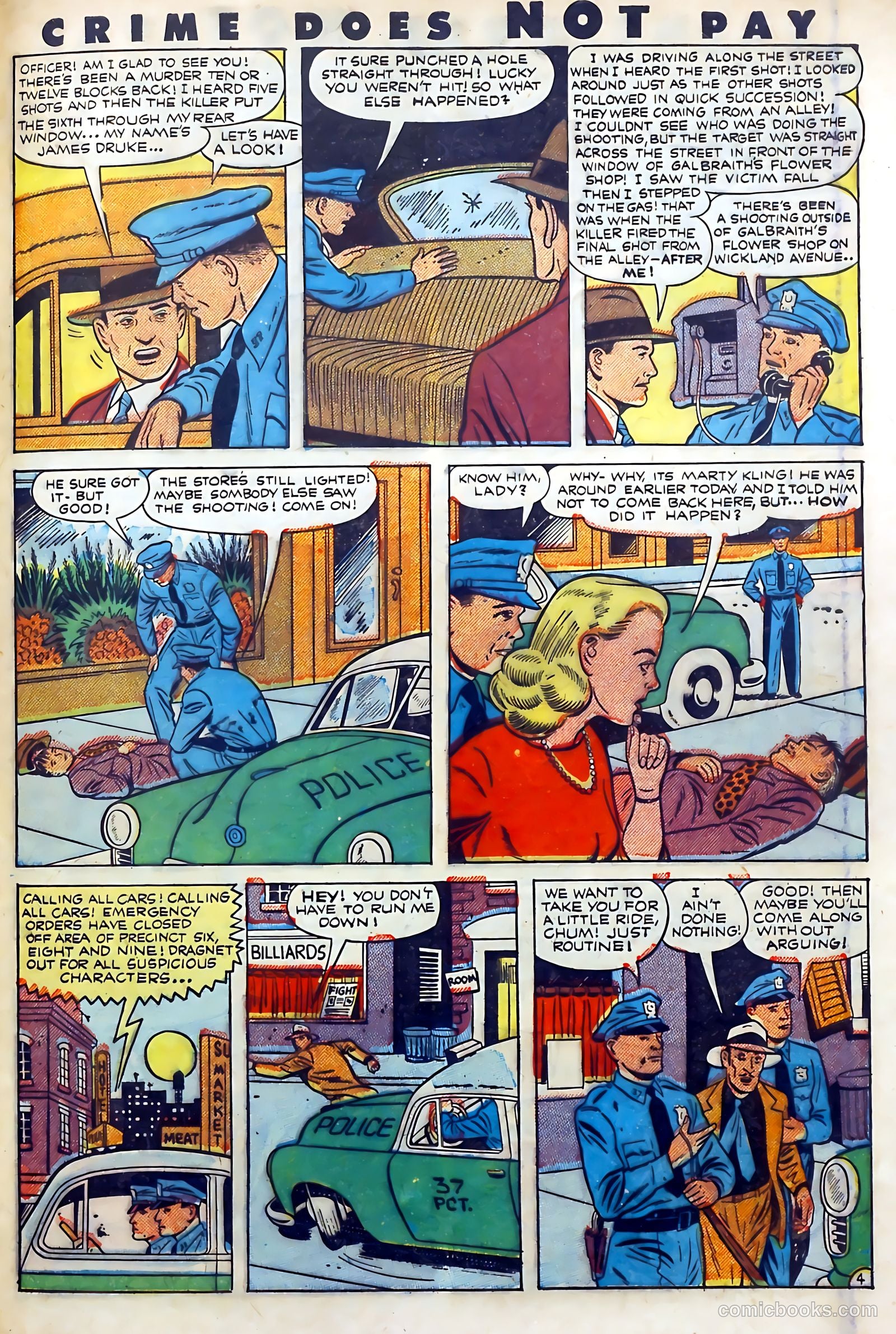 Crime Does Not Pay #101 (1951) — page 45 of 53