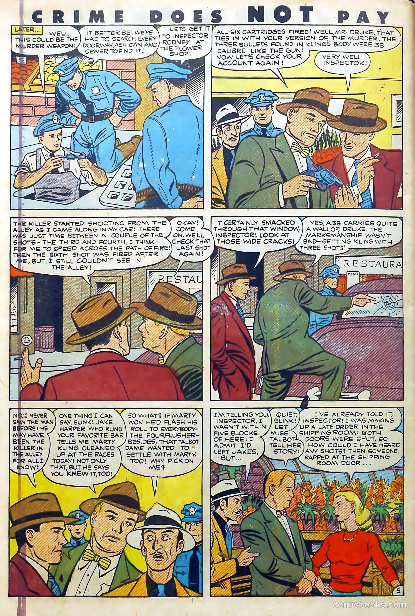 Crime Does Not Pay #101 (1951) — page 46 of 53