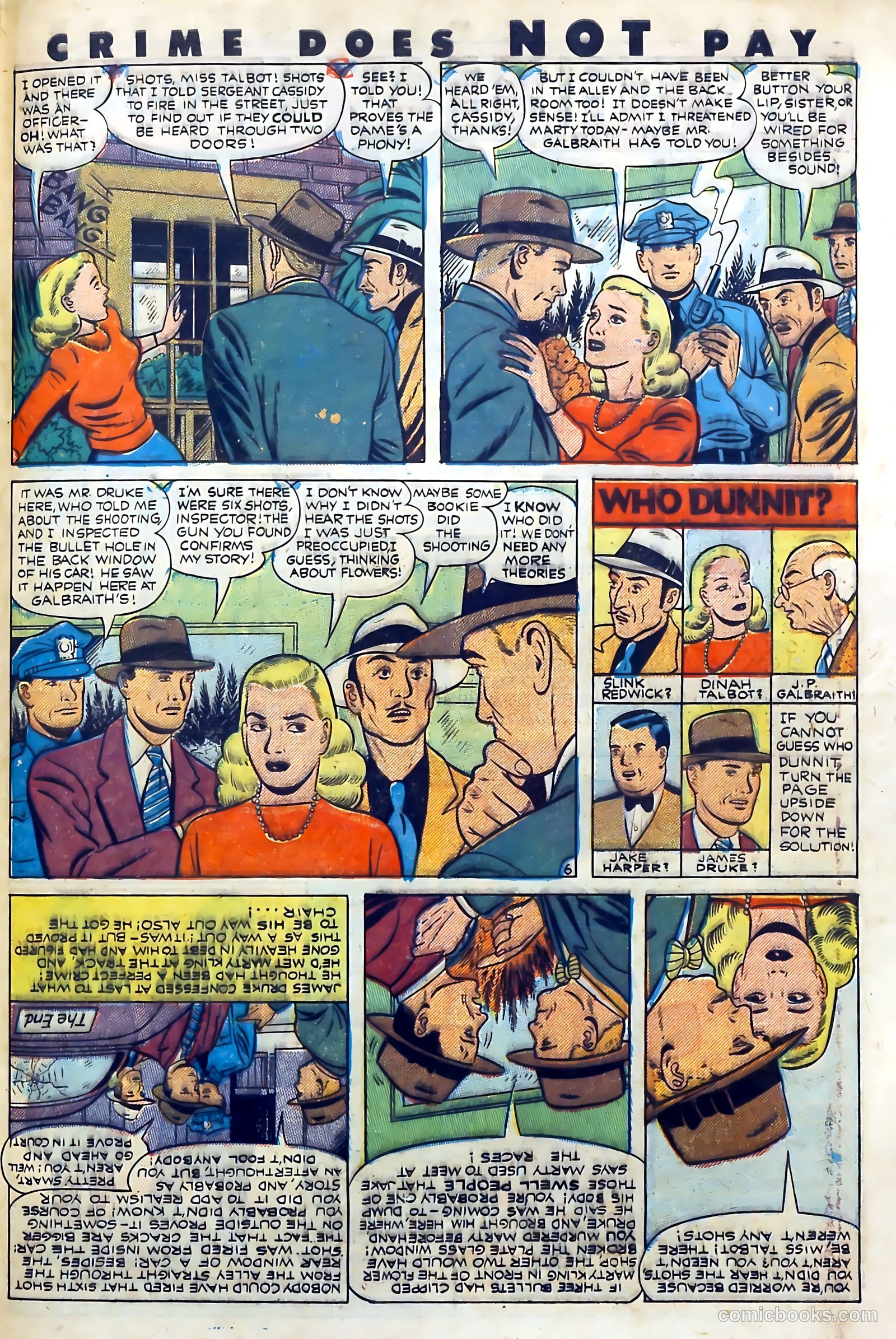 Crime Does Not Pay #101 (1951) — page 47 of 53