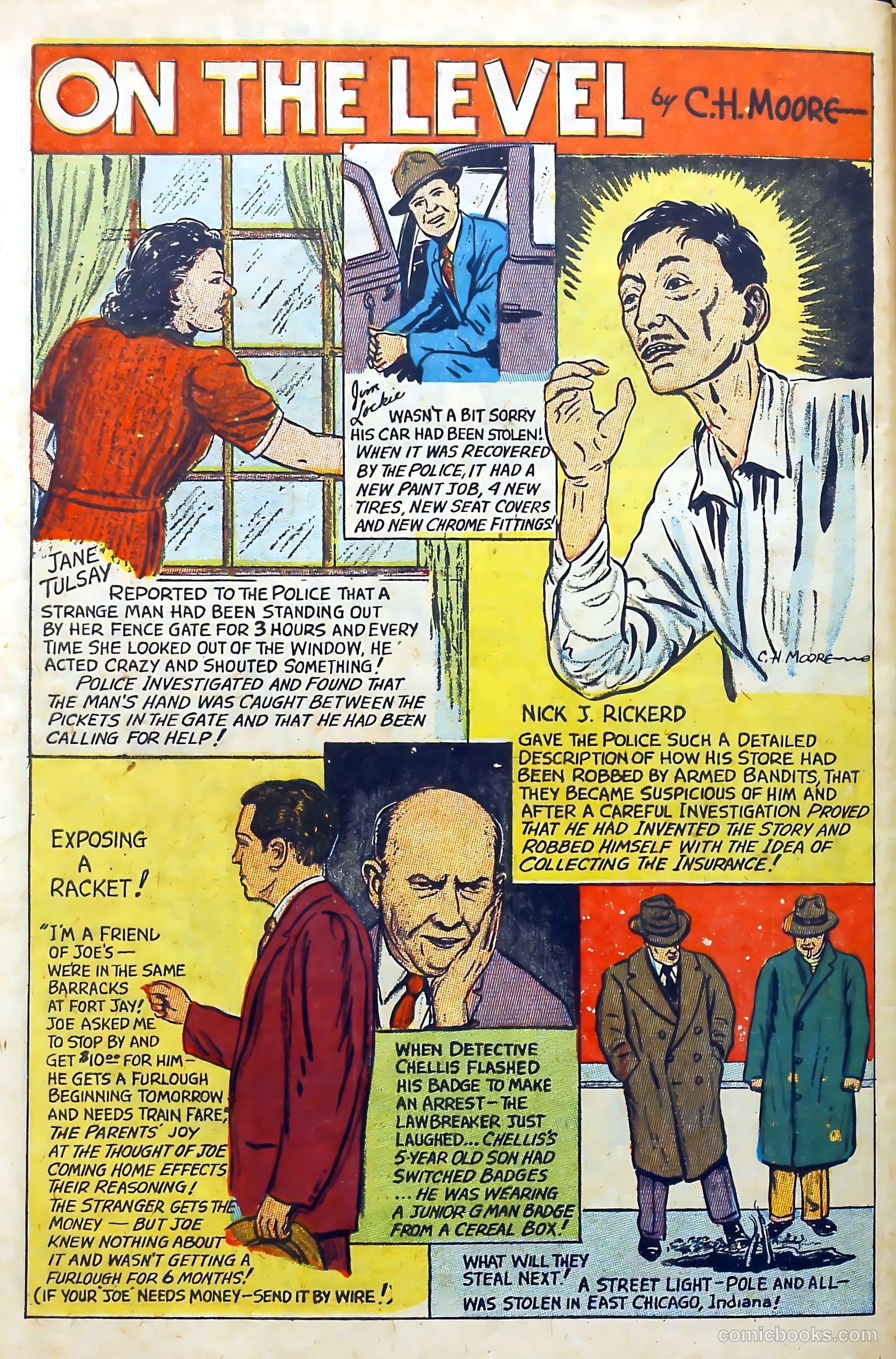 Crime Does Not Pay #101 (1951) — page 48 of 53