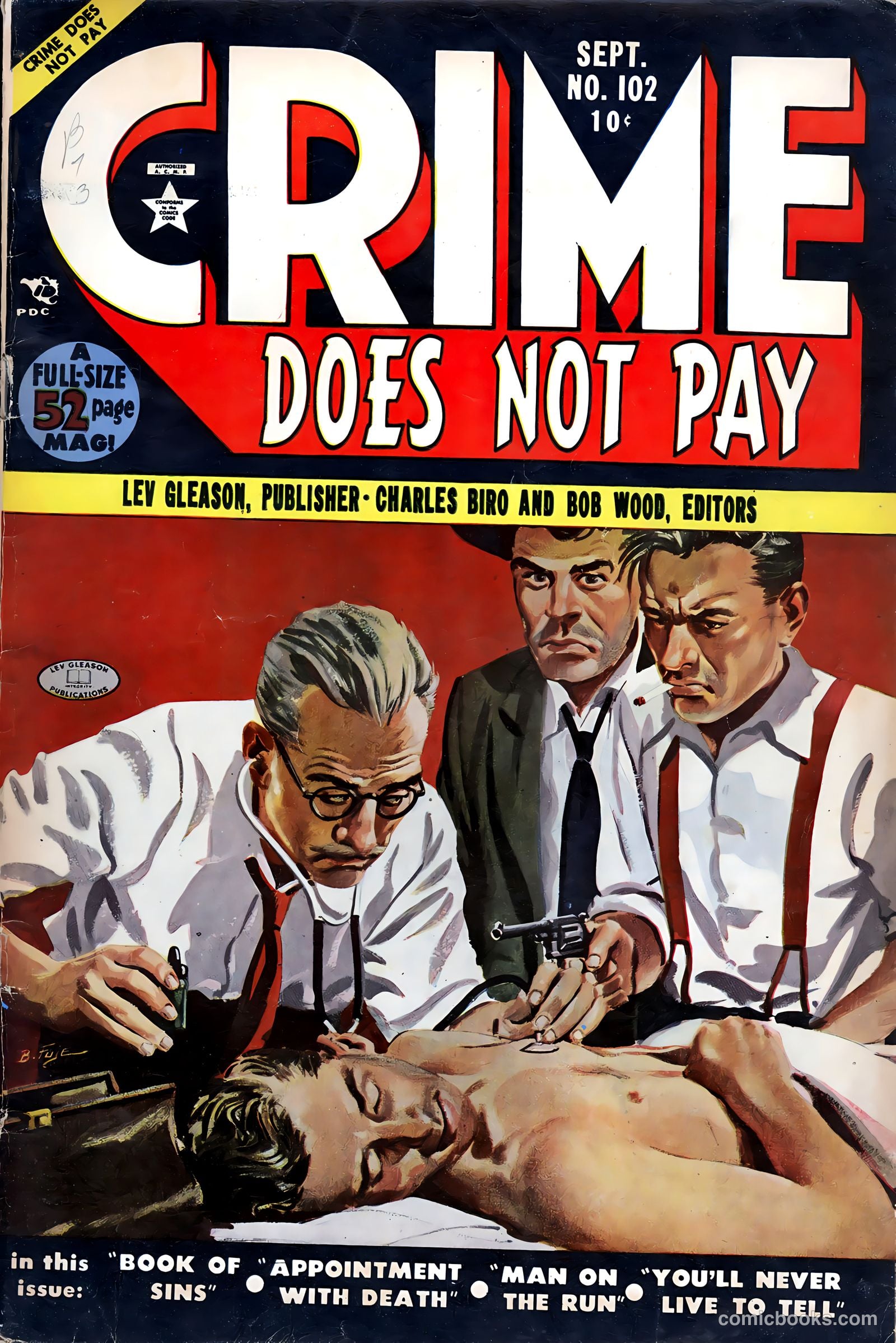 Crime Does Not Pay #102