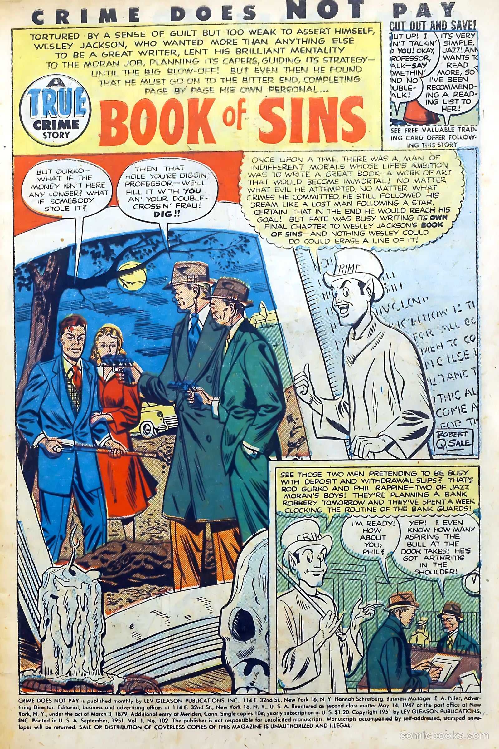 Crime Does Not Pay #102 (1951) — page 3 of 53