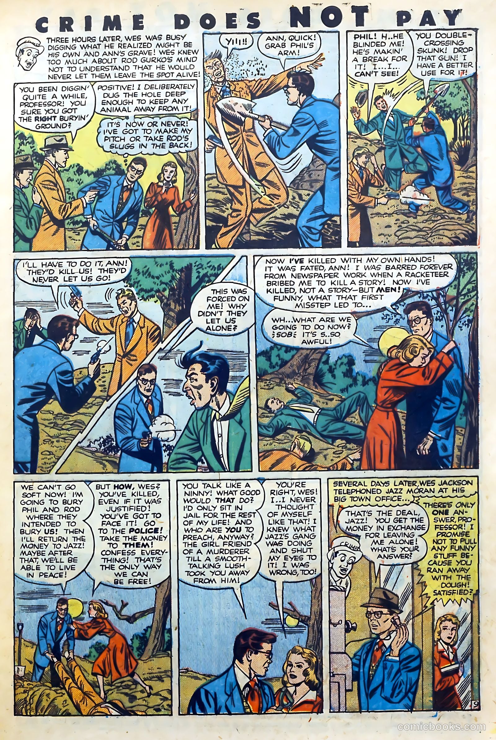 Crime Does Not Pay #102 (1951) — page 11 of 53