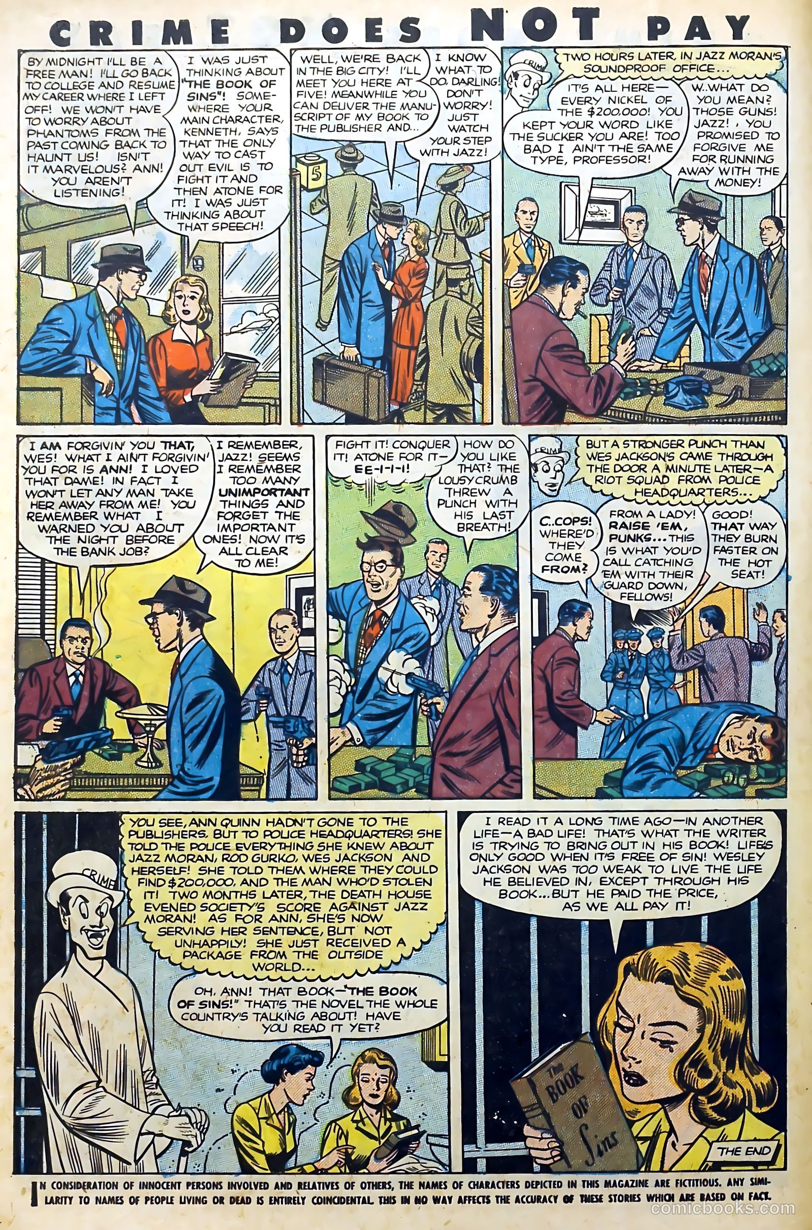 Crime Does Not Pay #102 (1951) — page 12 of 53