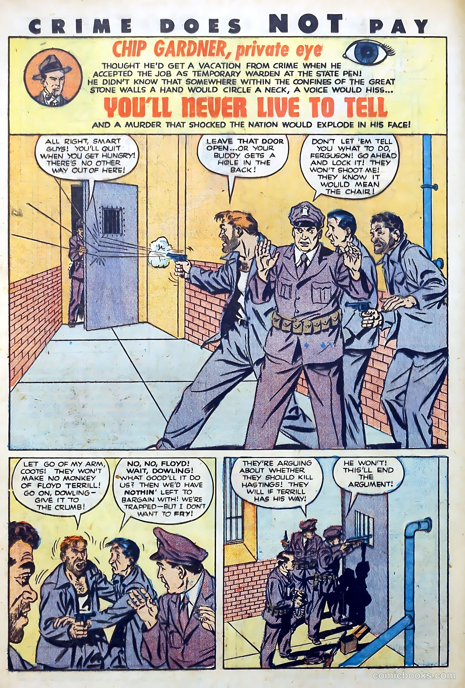 Crime Does Not Pay #102 (1951) — page 16 of 53