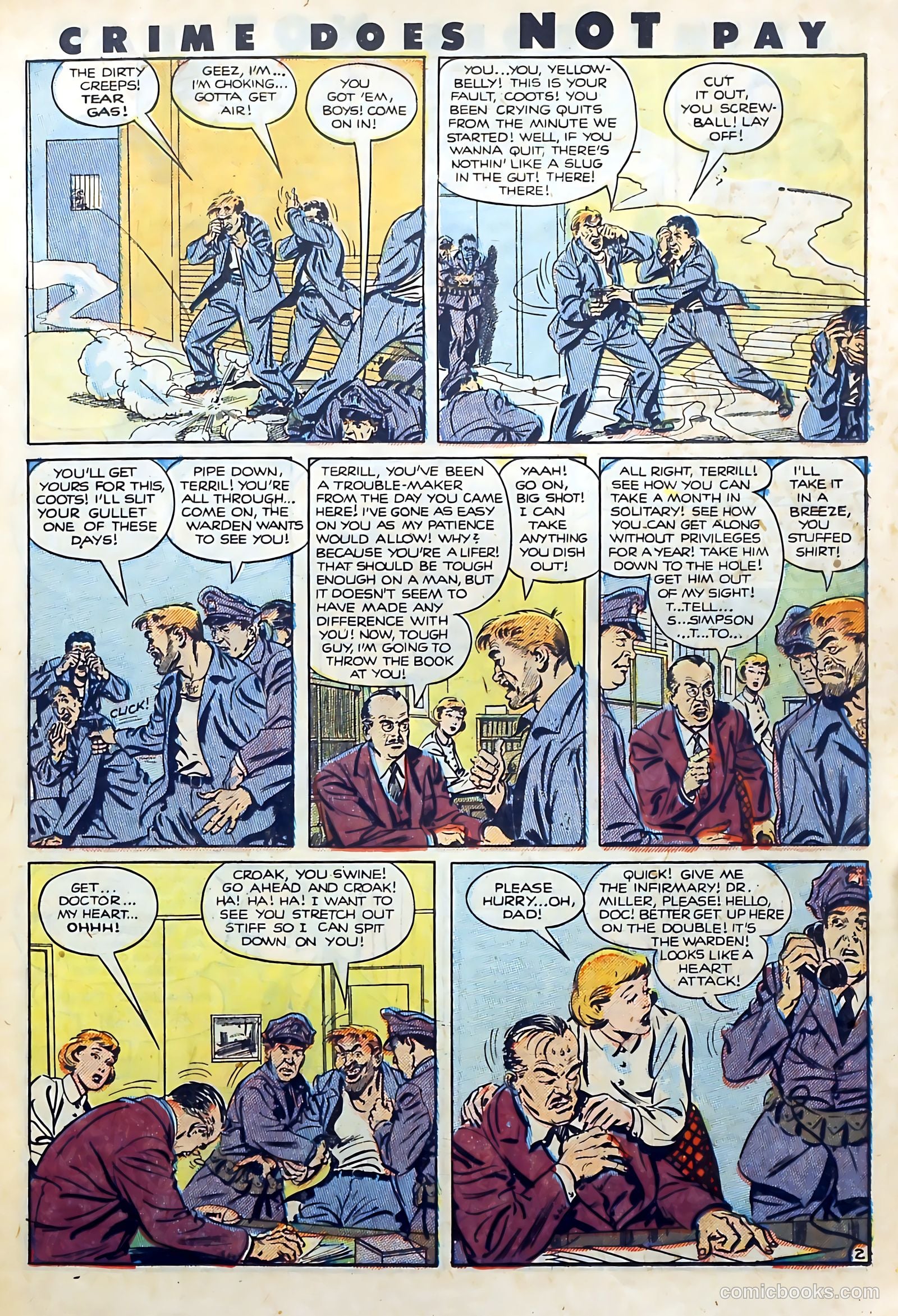 Crime Does Not Pay #102 (1951) — page 17 of 53