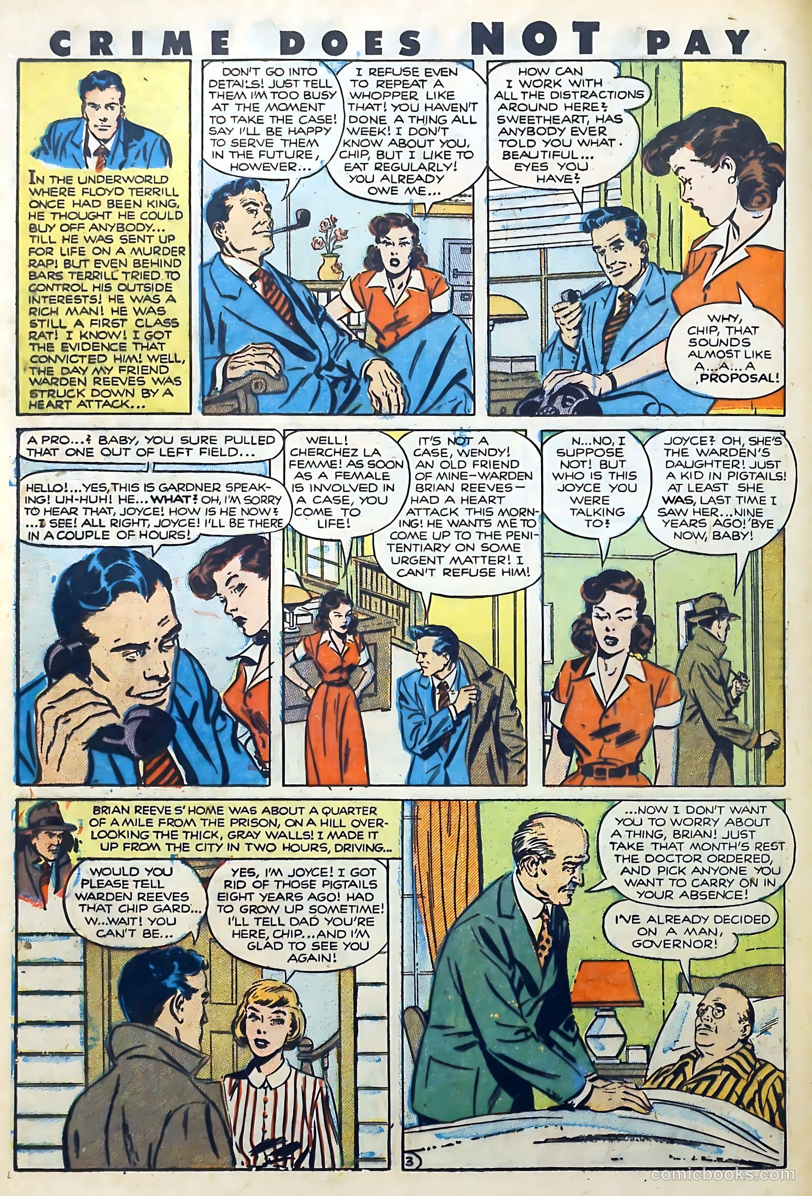Crime Does Not Pay #102 (1951) — page 18 of 53