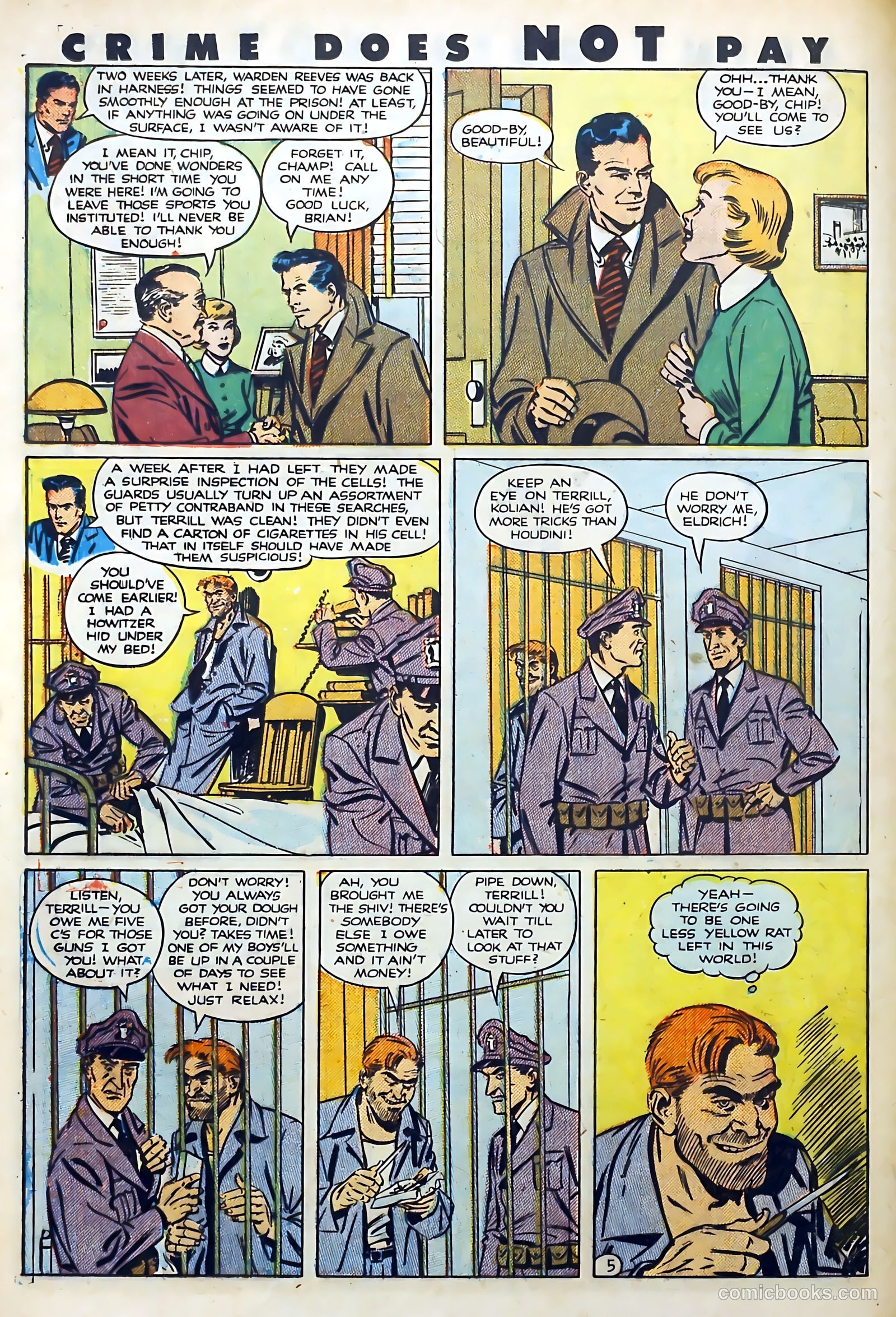 Crime Does Not Pay #102 (1951) — page 20 of 53