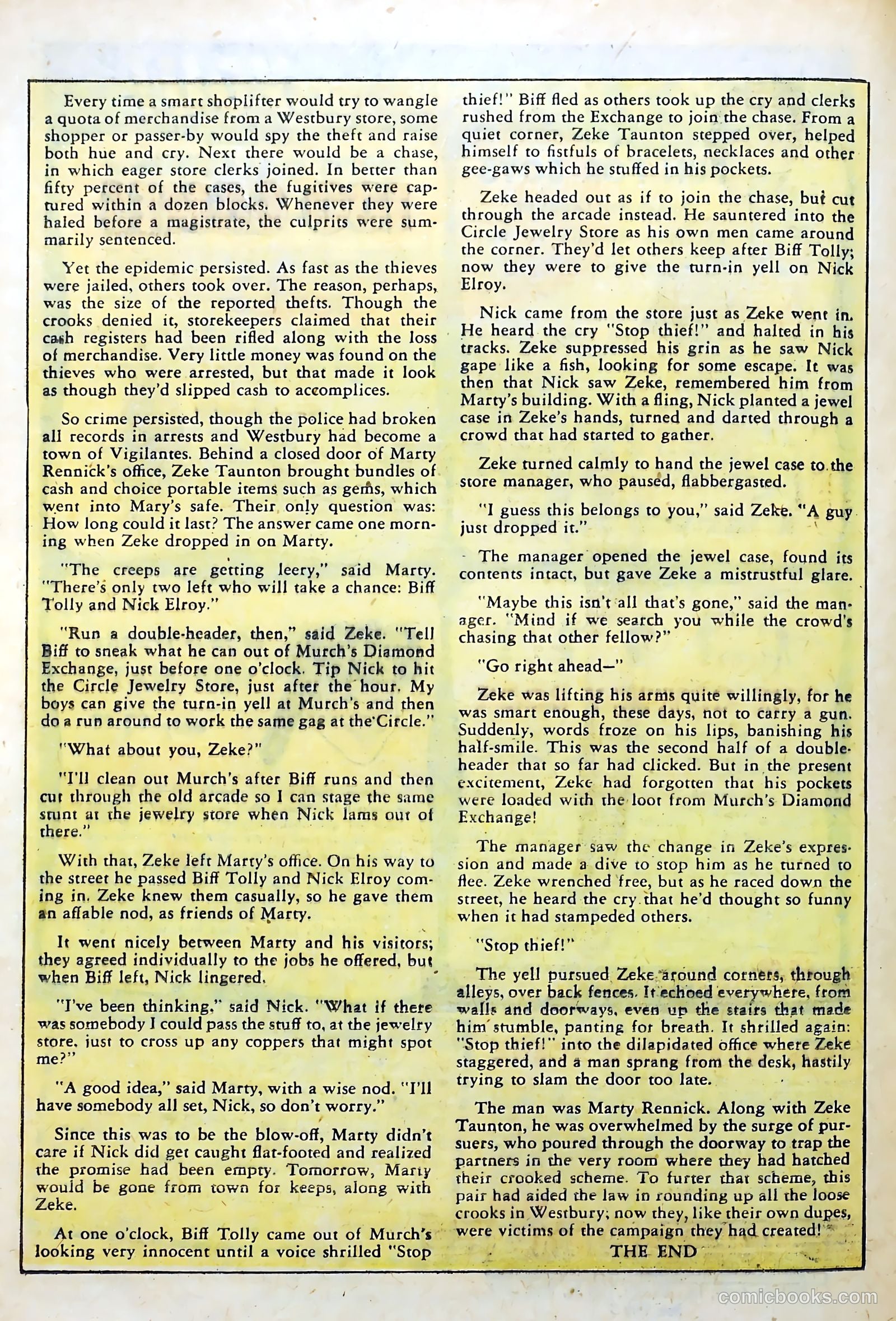 Crime Does Not Pay #102 (1951) — page 28 of 53