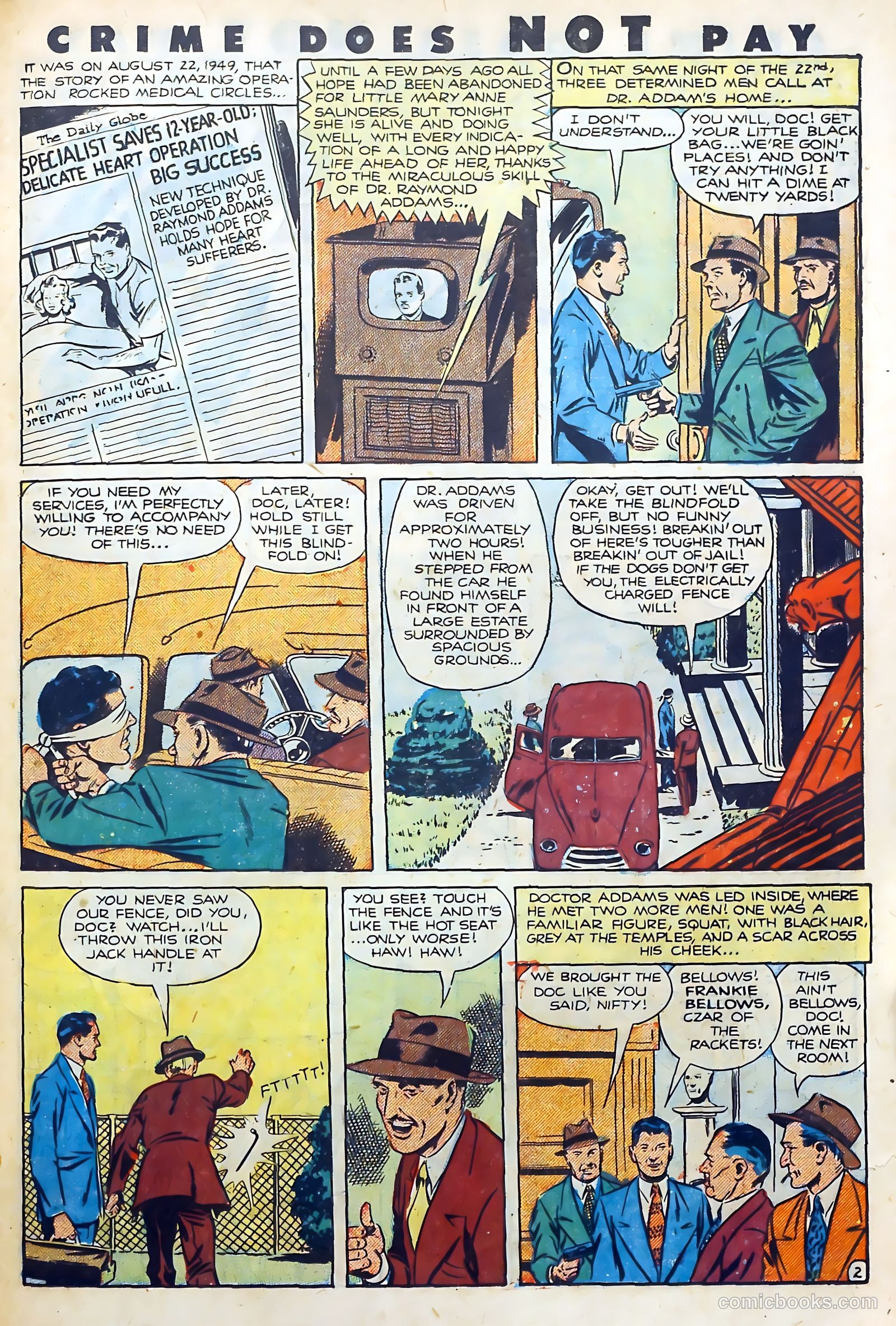 Crime Does Not Pay #102 (1951) — page 31 of 53