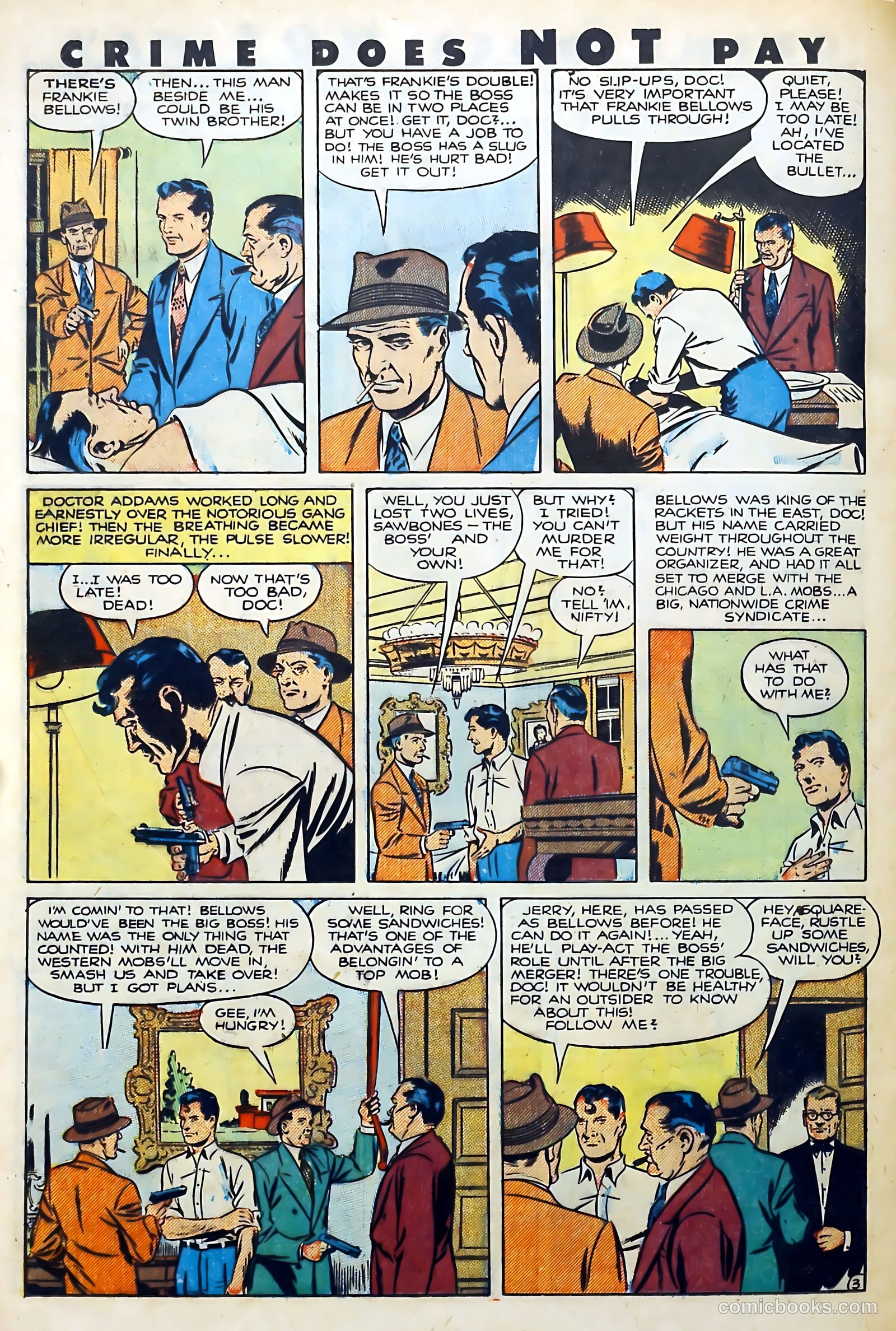 Crime Does Not Pay #102 (1951) — page 32 of 53