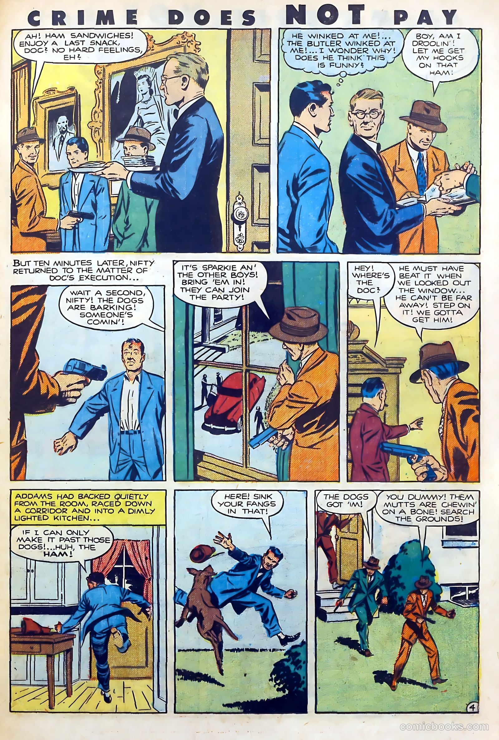 Crime Does Not Pay #102 (1951) — page 33 of 53