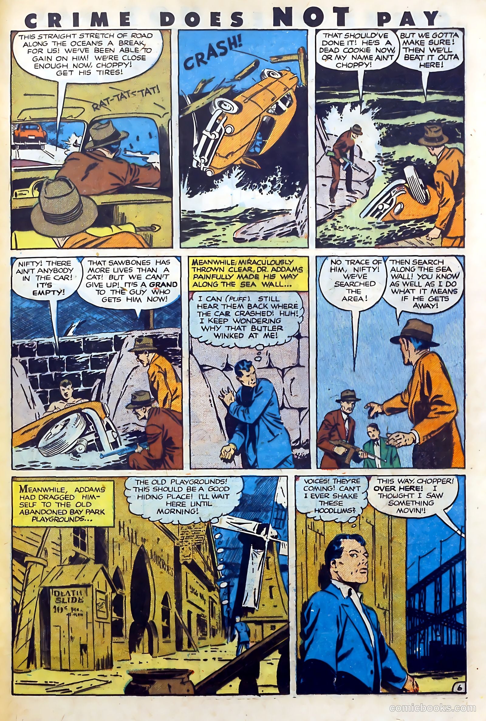 Crime Does Not Pay #102 (1951) — page 35 of 53