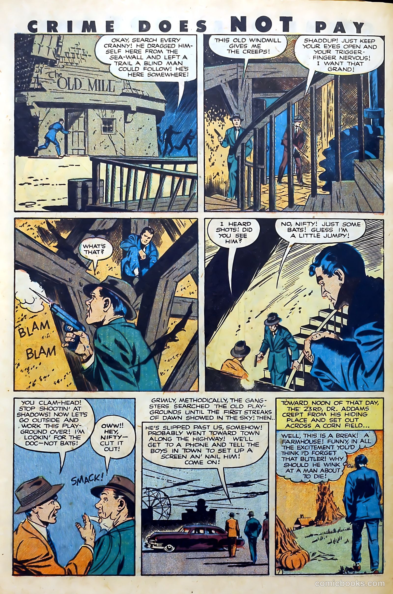Crime Does Not Pay #102 (1951) — page 36 of 53