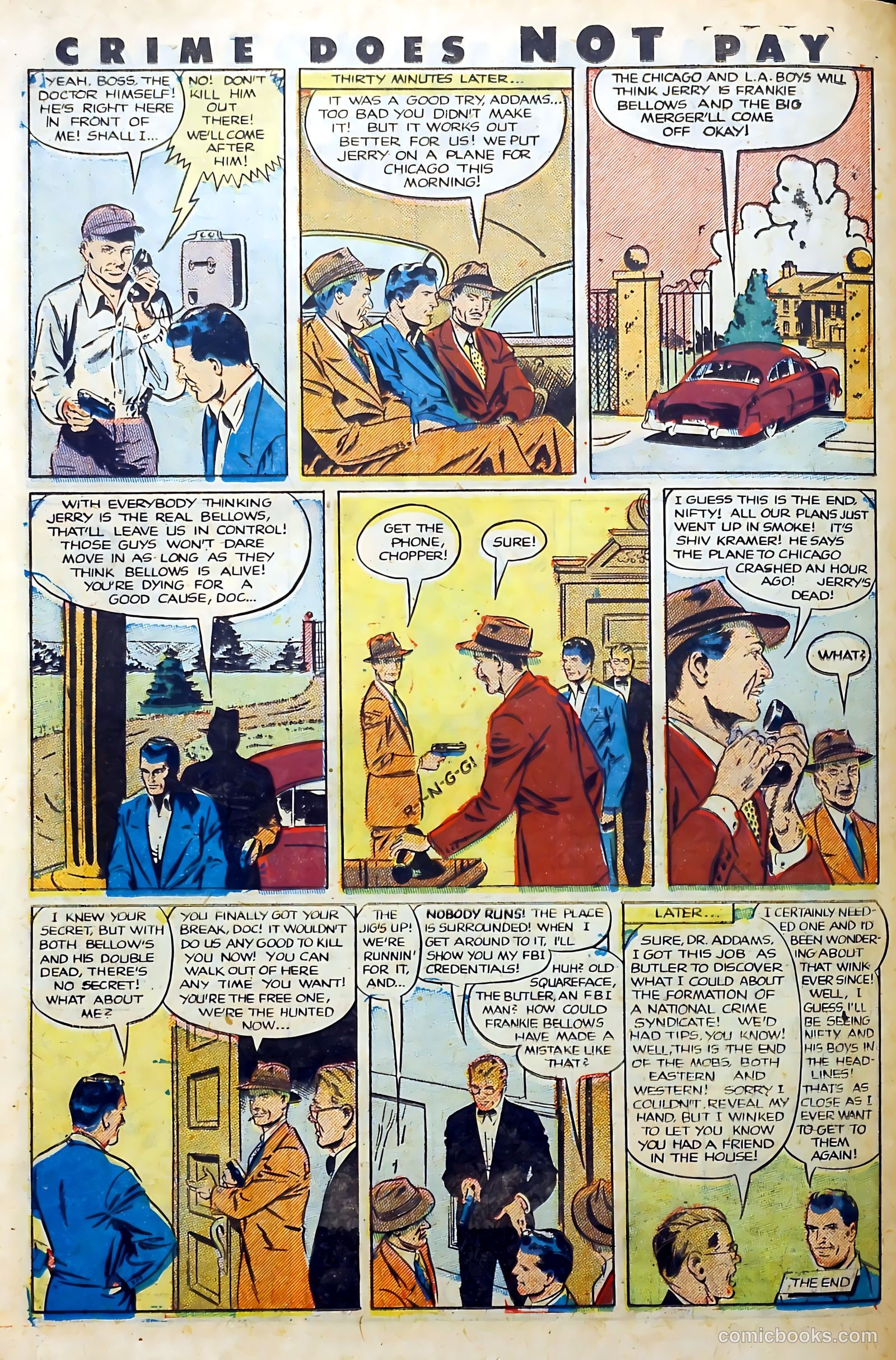 Crime Does Not Pay #102 (1951) — page 38 of 53