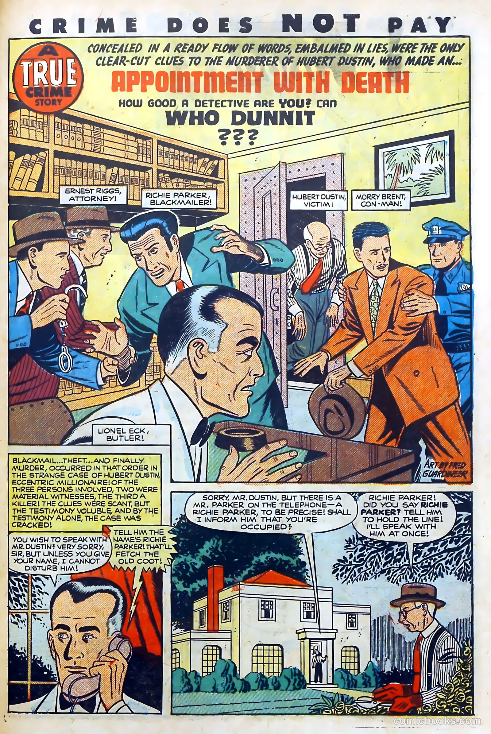Crime Does Not Pay #102 (1951) — page 43 of 53