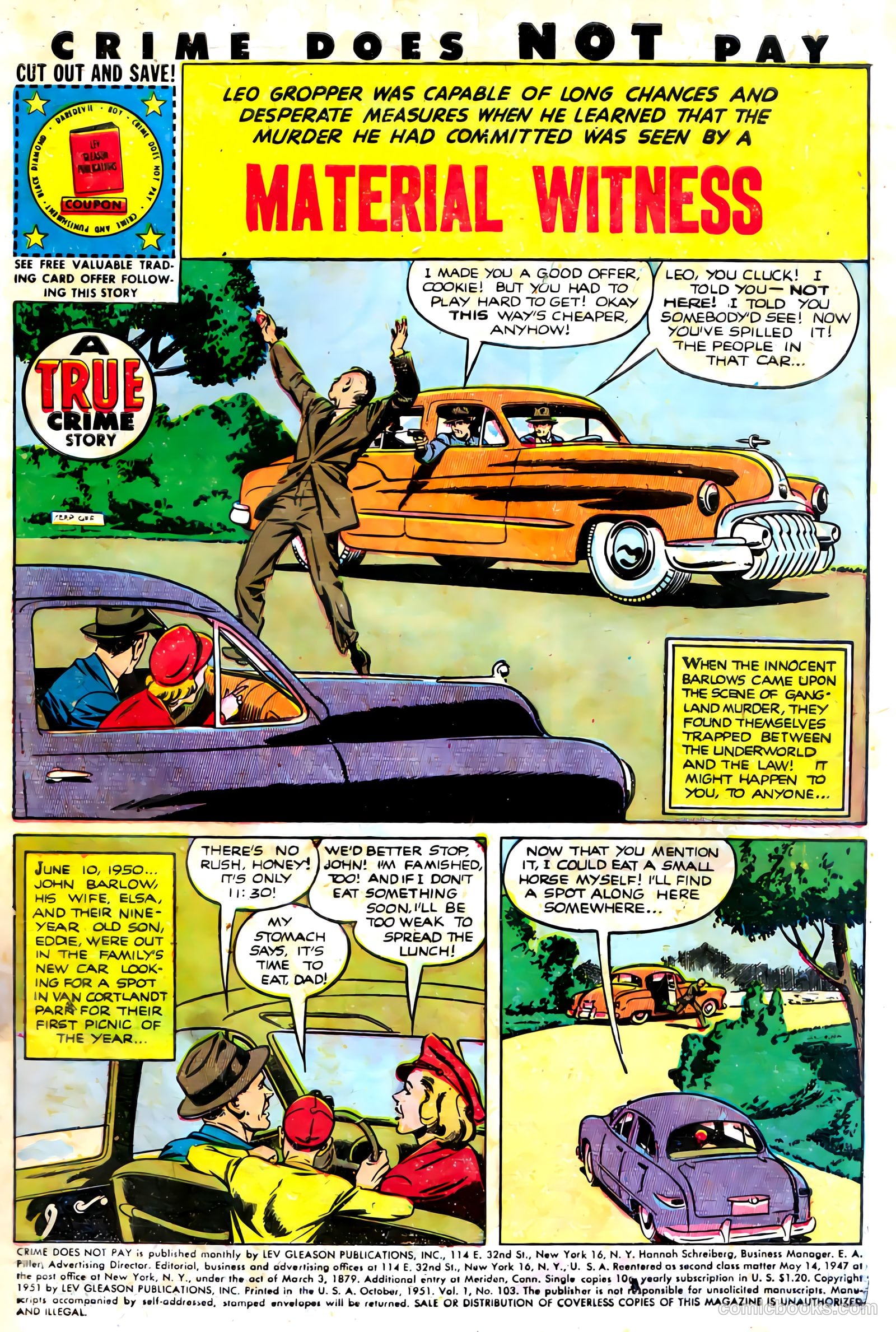 Crime Does Not Pay #103 (1951) — page 3 of 52