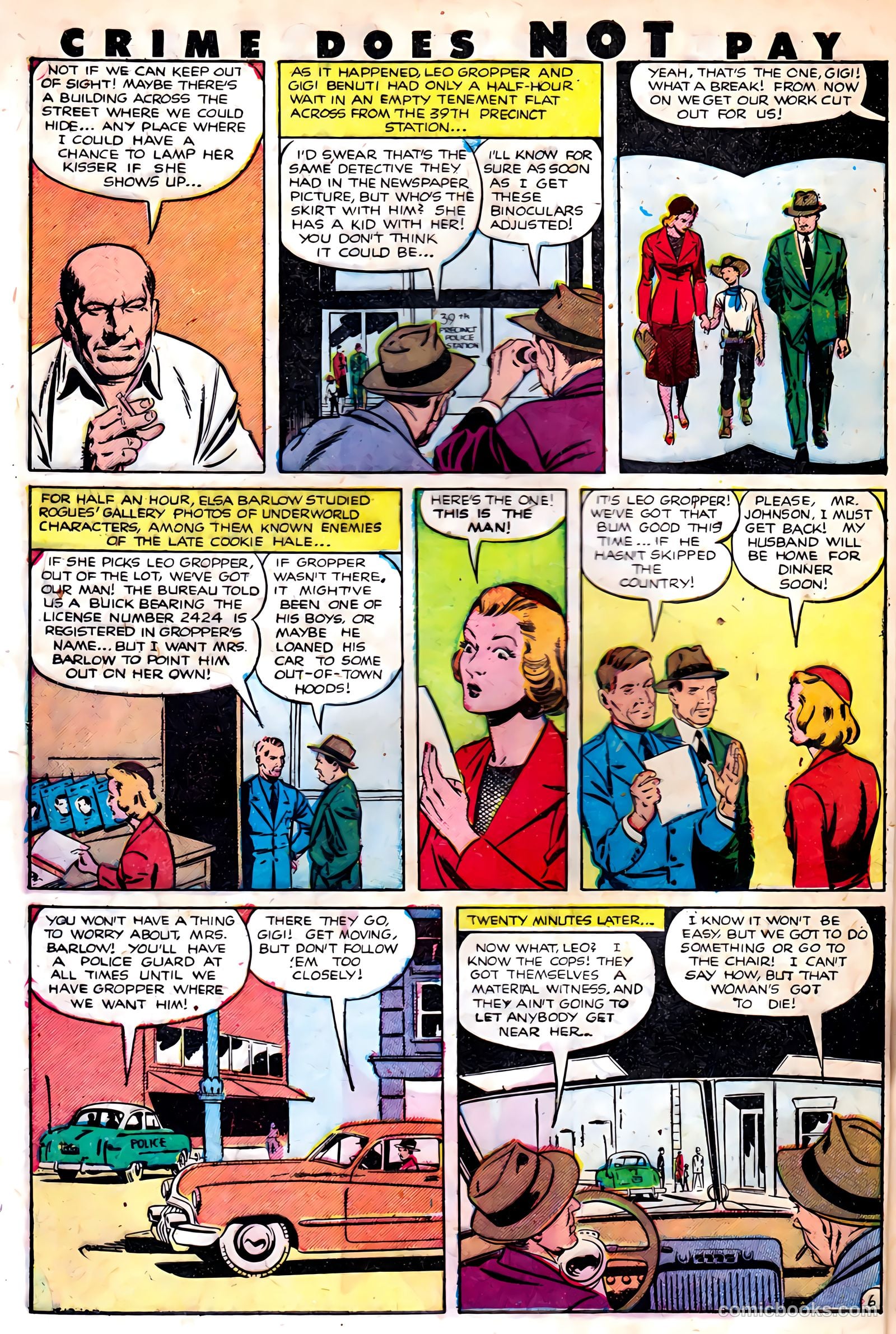 Crime Does Not Pay #103 (1951) — page 8 of 52
