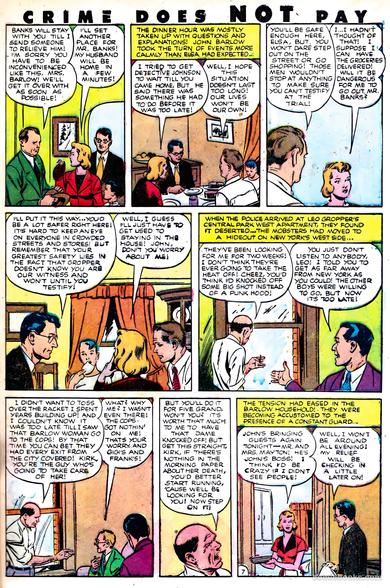 Crime Does Not Pay #103 (1951) — page 9 of 52